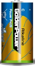 High-Performance C Batteries LR14 1.5V Alkaline Manganese (2-Pack) - Long-Lasting Power for Flashlights, Toys, Radios & Emergency Devices