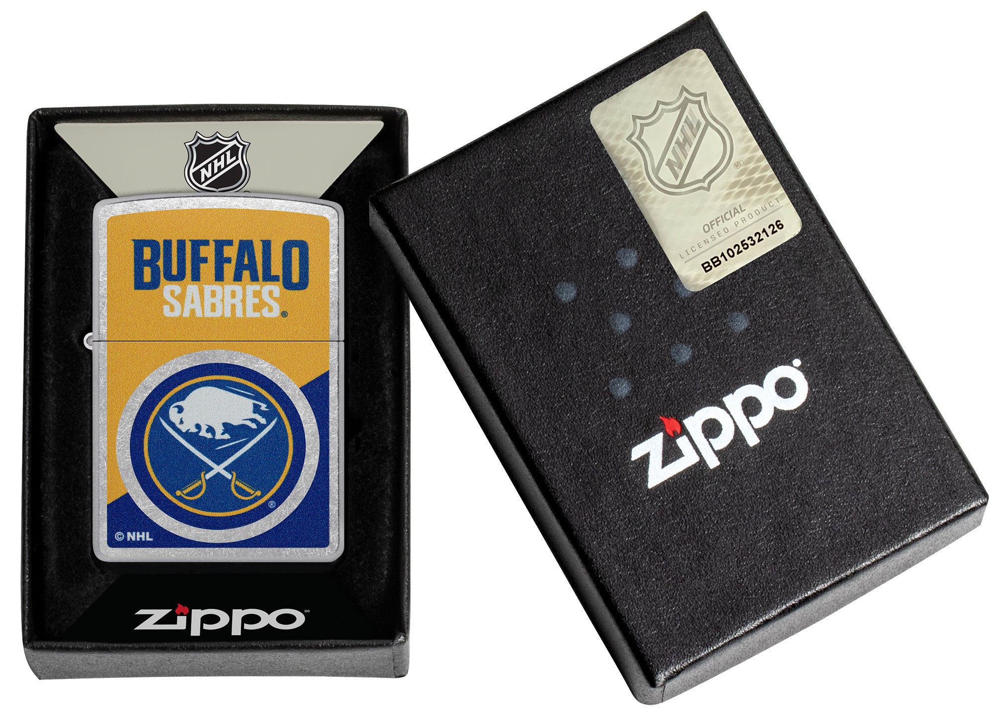 Buffalo Sabres Team Color Chrome Street Sign - Perfect for Home, Office, and Sports Fan Decor