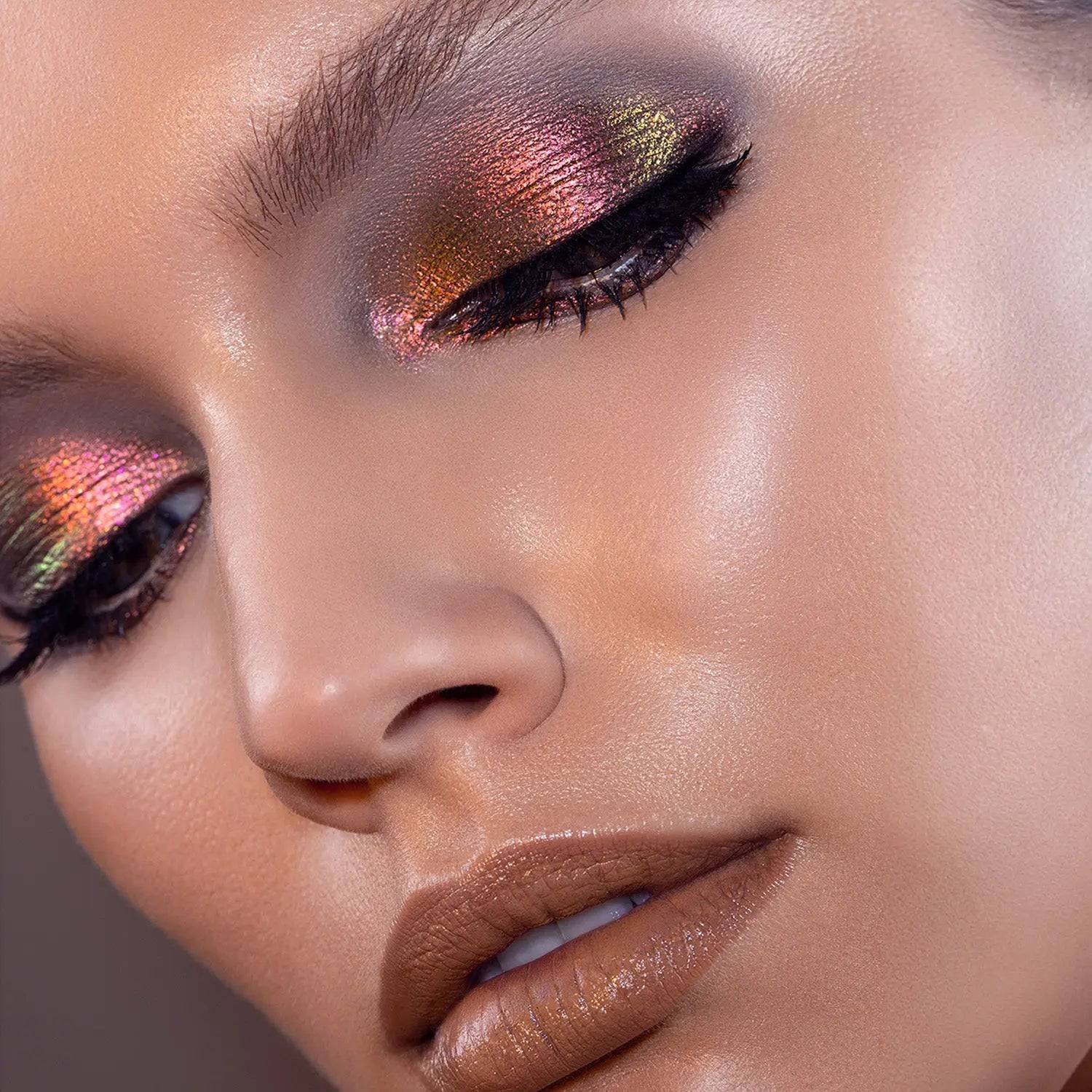 Chromium Liquid Eyeshadow - Long-Lasting Metallic Shimmer Makeup for Day & Night Glam Looks | Perfect for Parties, Weddings & Special Occasions