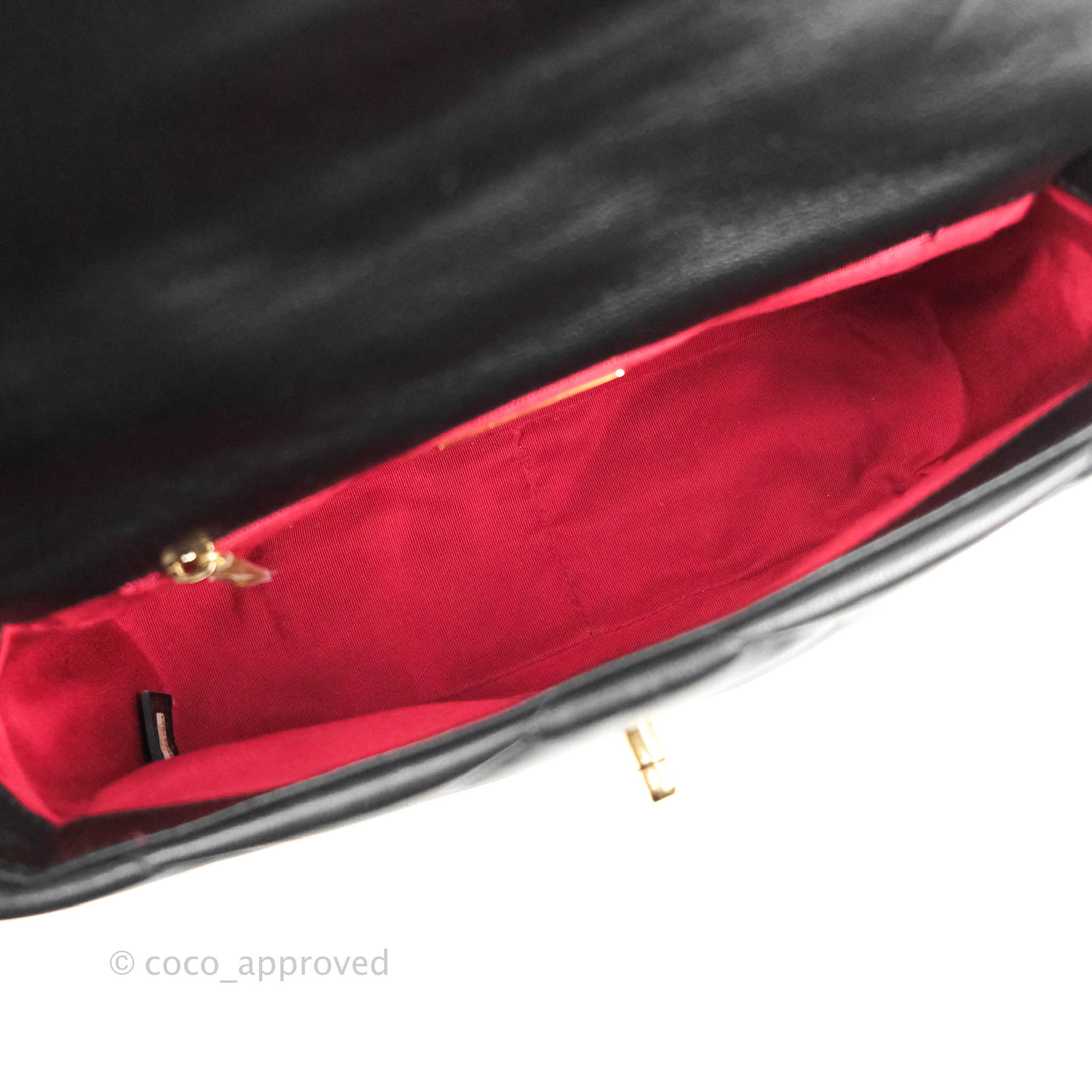 Chanel 19 Small Black Goatskin Leather Bag with Mixed Hardware - Luxury Designer Handbag for Women, Perfect for Date Night & Special Occasions