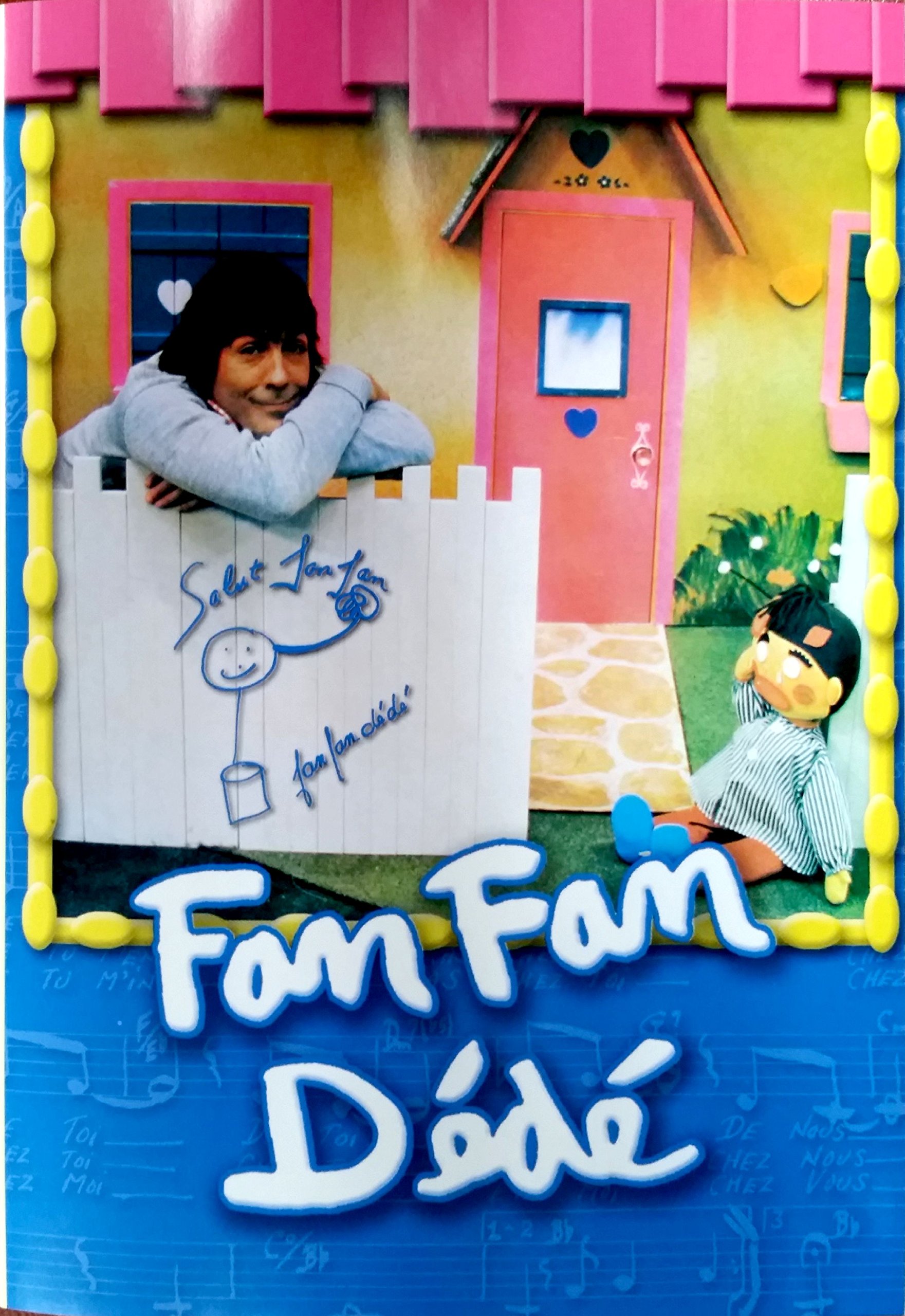 Fan Fan Dede Salut Mon Chum - French Version | Vintage Inspired Fashion Accessory for Casual Outings & Special Occasions