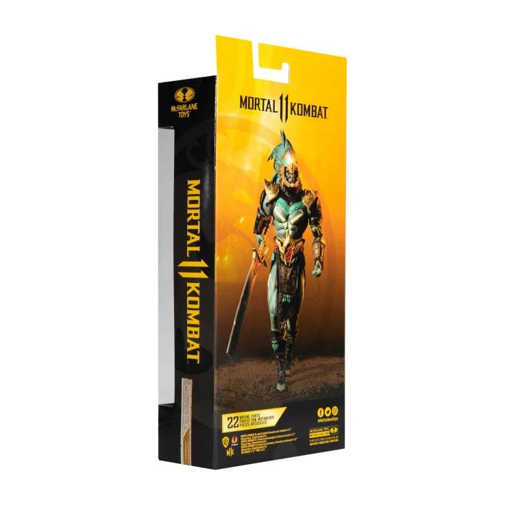 Mortal Kombat 11 Kotal Kahn 7-Inch Collectible Action Figure - Premium Articulated Video Game Character for Fans & Collectors - Perfect for Display, Gaming Battles & Cosplay