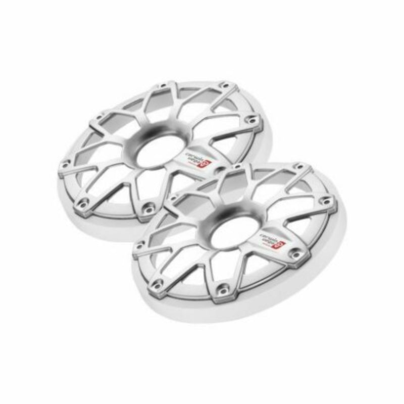 Cerwin Vega SM65FWW 6.5 Inch Flush Mount Speakers with Powder Coated Steel Grill - White (Pair) - Perfect for Home Theater, Car Audio, and Marine Stereo Systems