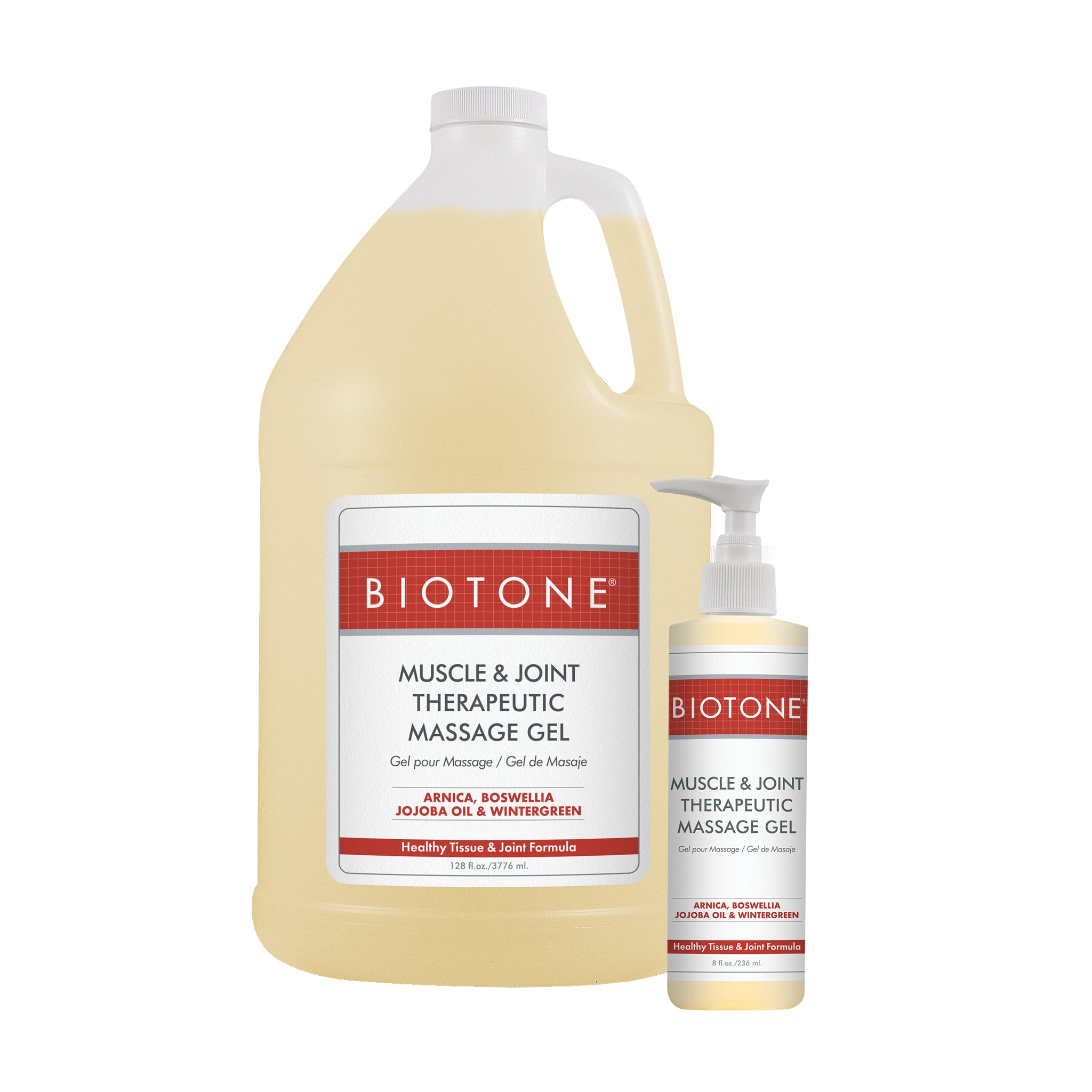 BIOTONE® Professional Muscle & Joint Pain Relief Massage Gel - Soothes Sore Muscles, Reduces Inflammation, Ideal for Athletes & Post-Workout Recovery