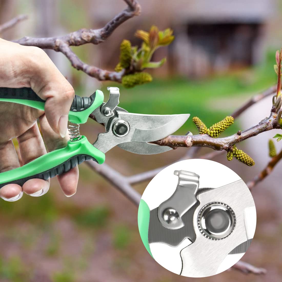21-Piece Bonsai Tool Kit with Pruning Shears, Trimming Scissors, Training Wire & Succulent Tools - Premium Gardening Gift Set in Leather Storage Bag for Women & Plant Lovers - Perfect for Bonsai Care, Succulent Arranging & Indoor Gardening
