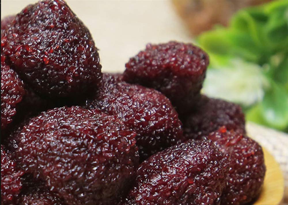 Premium Dried Red Bayberry Snacks - Sweet & Sour Waxberry Fruit, 500g/17.64oz/1.10lb - Healthy Digestive Aid, Natural Preserved Fruit for Gifting, Office Snacks & Chinese New Year Treats