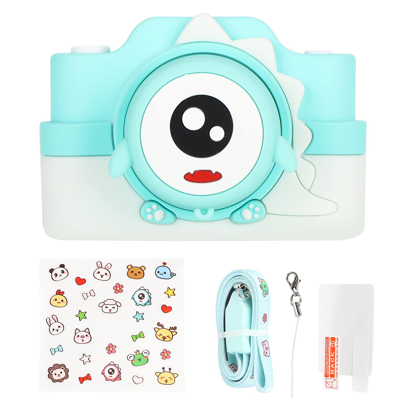 **Kids Digital Camera Toy - 1080P HD Video, 32GB Memory, Shockproof ABS & Silicone - Perfect Birthday Gift for Boys & Girls Ages 3-12 - Capture Family Moments & Outdoor Adventures**