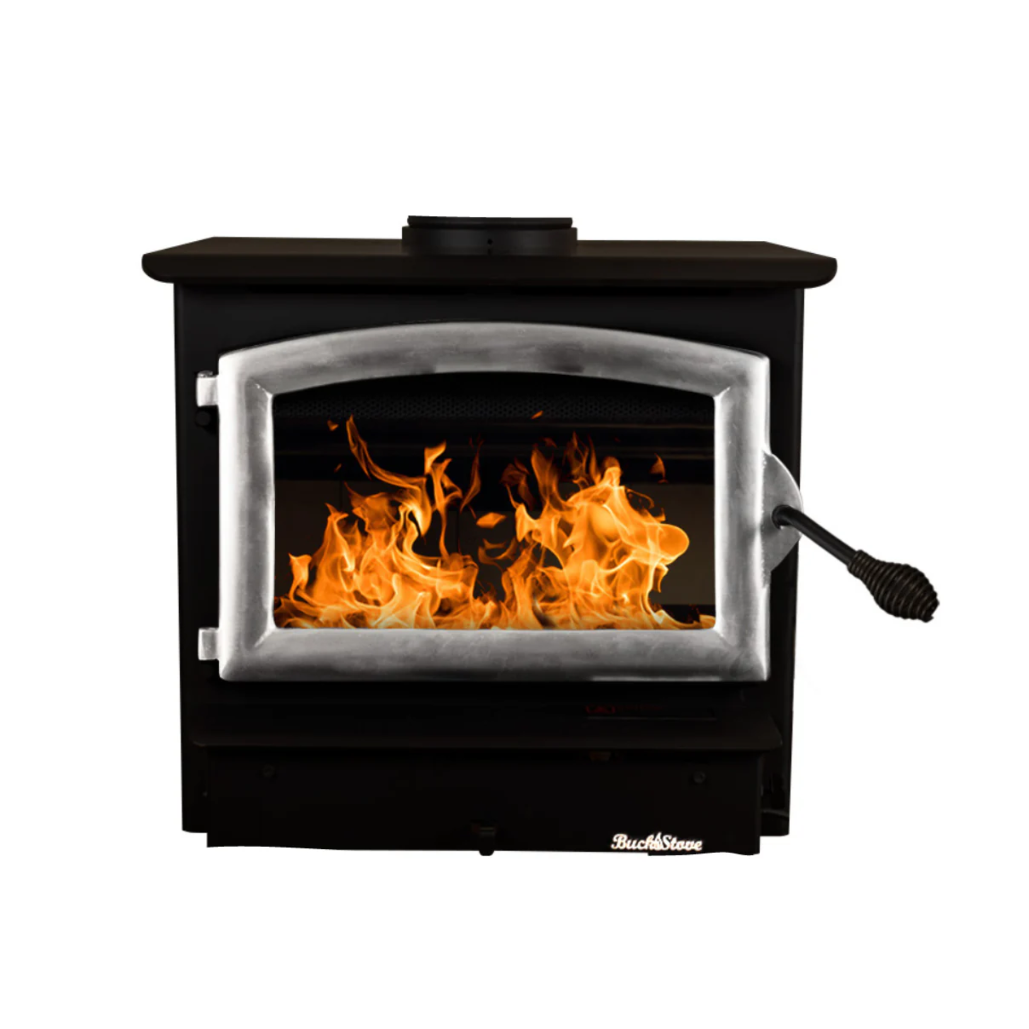 Buck Stove Model 21 NC Wood Stove - Freestanding or Insert Fireplace for Home Heating | Indoor & Cabin Use