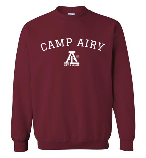 Comfortable Airy Collegiate Crewneck Sweatshirt for Adults - Perfect for Casual Wear, College Campuses & Relaxing Weekends