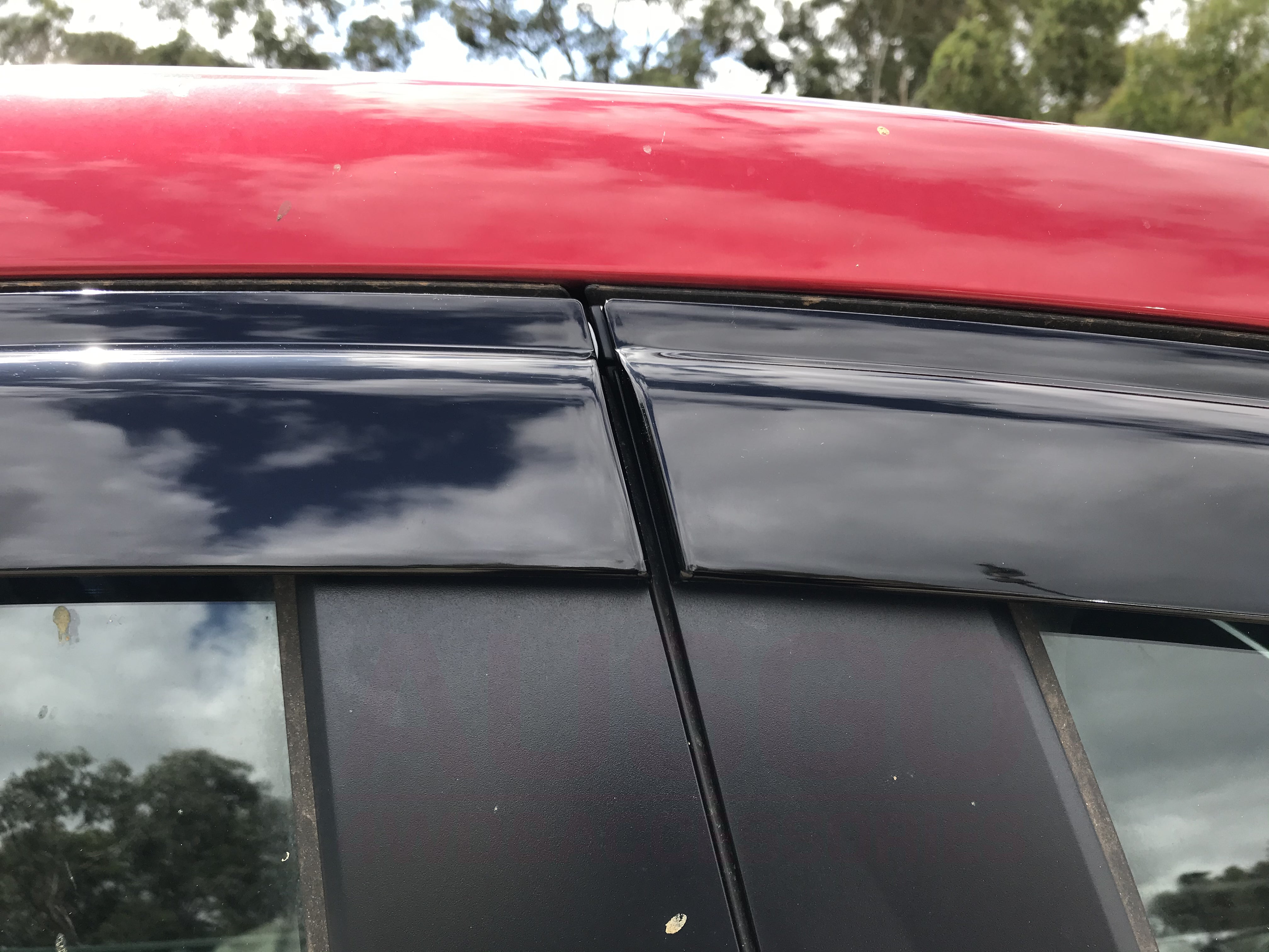 2019-2023 Mazda 3 BP Series Sedan Car Window Rain Guards - Premium Injection Molded Weather Shields for All-Weather Protection (Set of 4) - Perfect for Rain, Snow & Highway Driving