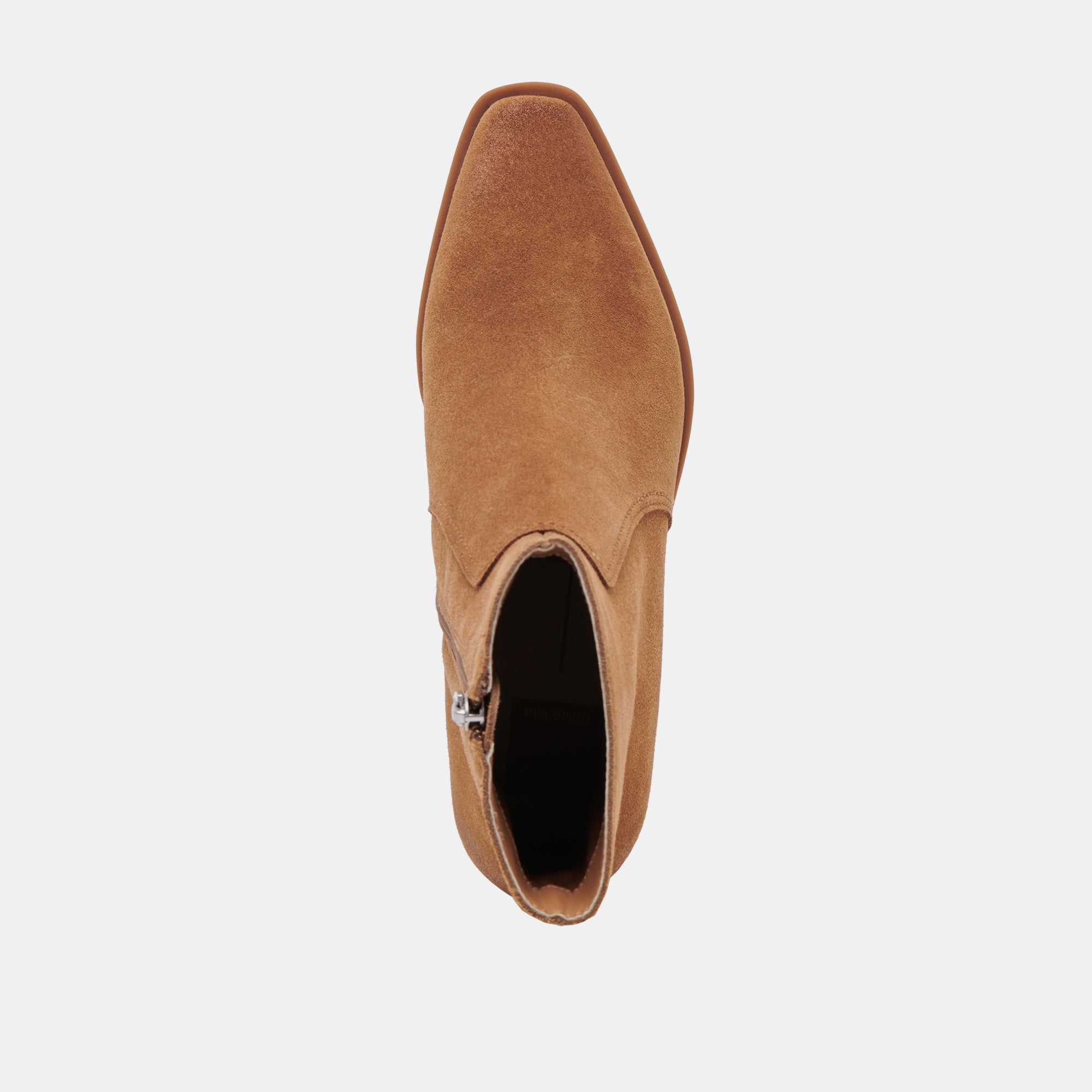 FAHARI Women's H2O Waterproof Booties - Brown Suede Ankle Boots for Winter, Rain & Snow | Fashionable Non-Slip Outdoor Shoes for Walking, Travel & Work
