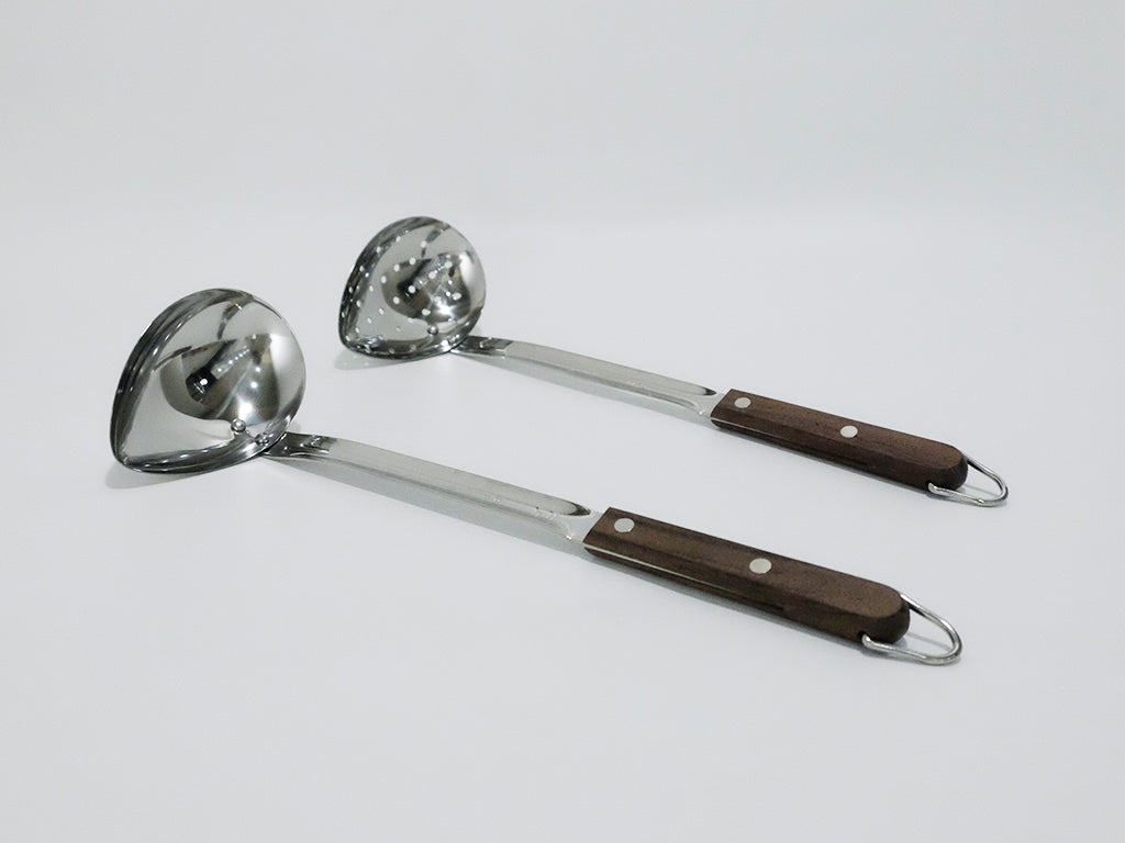 Premium Perforated Kinoe Bamboo Ladle by Gyokkodo - Traditional Japanese Tea Scoop for Matcha Ceremony & Tea Brewing