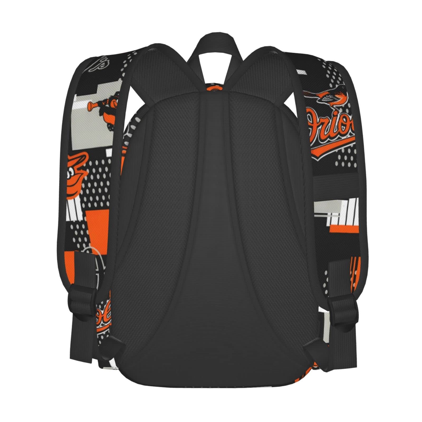 **Baltimore Orioles Baseball Backpack – Lightweight Casual School Backpack for Men & Women – 16.9 Inch Bookbag for Travel, Hiking, Camping & Work – Perfect for Sports Fans & Daily Use**