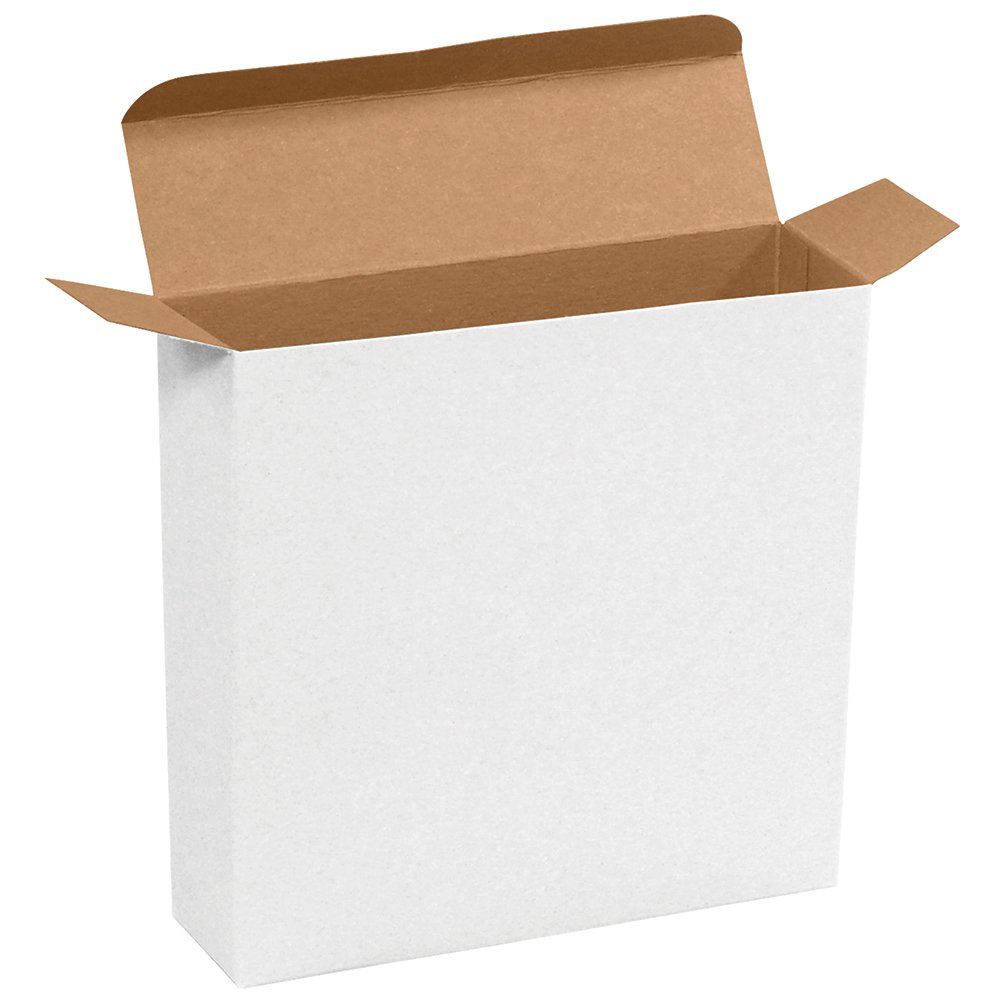 Premium White Folding Gift Boxes 7.25