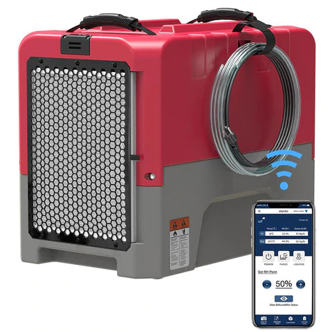 AlorAir Storm LGR Extreme WiFi 85PPD Large Capacity Dehumidifier for Basement, Home, Garage - Smart Humidity Control with App, Energy Efficient for Damp Spaces