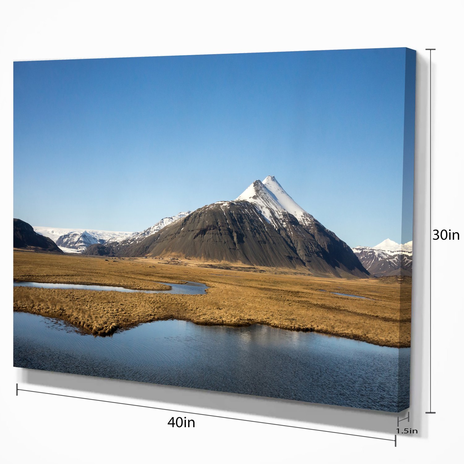 Stunning Southern Iceland Landscape Photography Canvas Print - Perfect for Living Room, Office & Home Decor