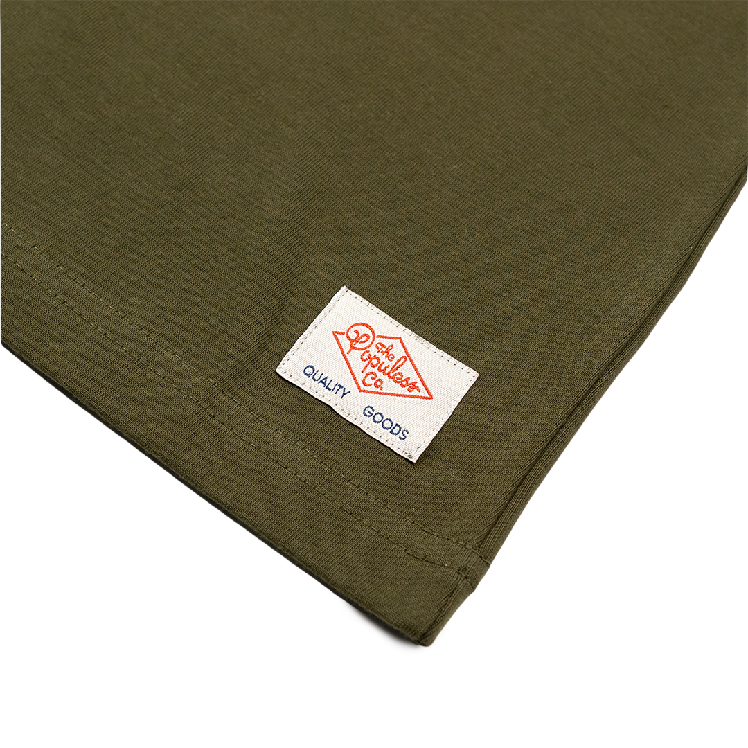 Keep Premium Tee Army Green - High-Quality Cotton T-Shirt for Men & Women | Perfect for Casual Wear, Gym, and Outdoor Activities
