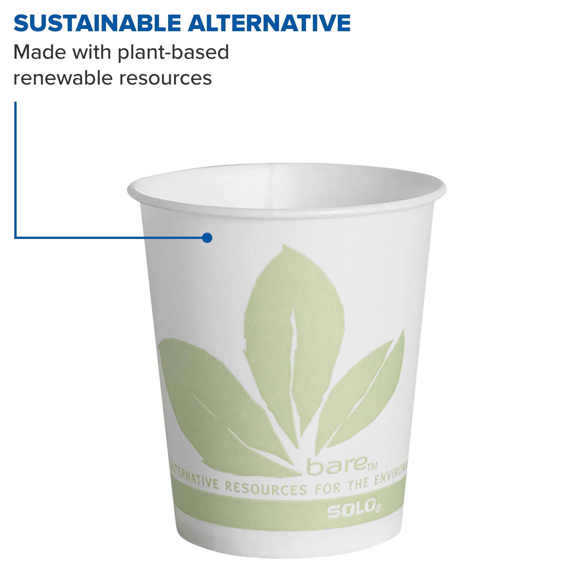 SOLO R53BB-JD110 5 oz. Disposable Water Cups - 2.5