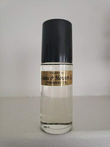 Queens & Monsters Inspired Premium Fragrance & Body Oil Roller - Thick Uncut Perfume Oil for Women - Long Lasting Scented Oil - Pure Natural Body Oil for Daily Use, Date Night & Special Occasions