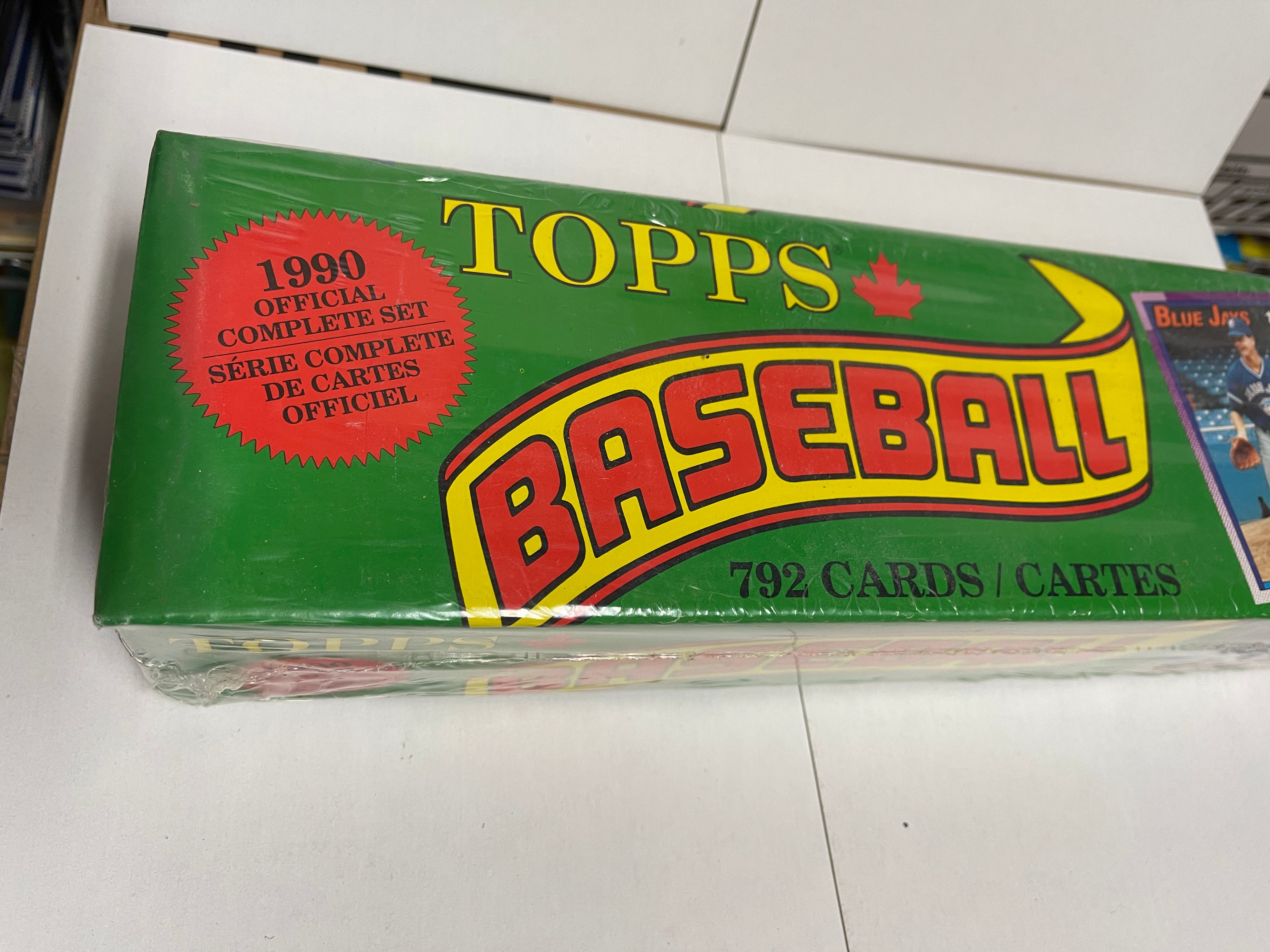 1990 Topps Canadian O-Pee-Chee Rare Baseball Cards Factory Sealed Complete Set - Perfect for Collectors, Investors & Sports Memorabilia Enthusiasts