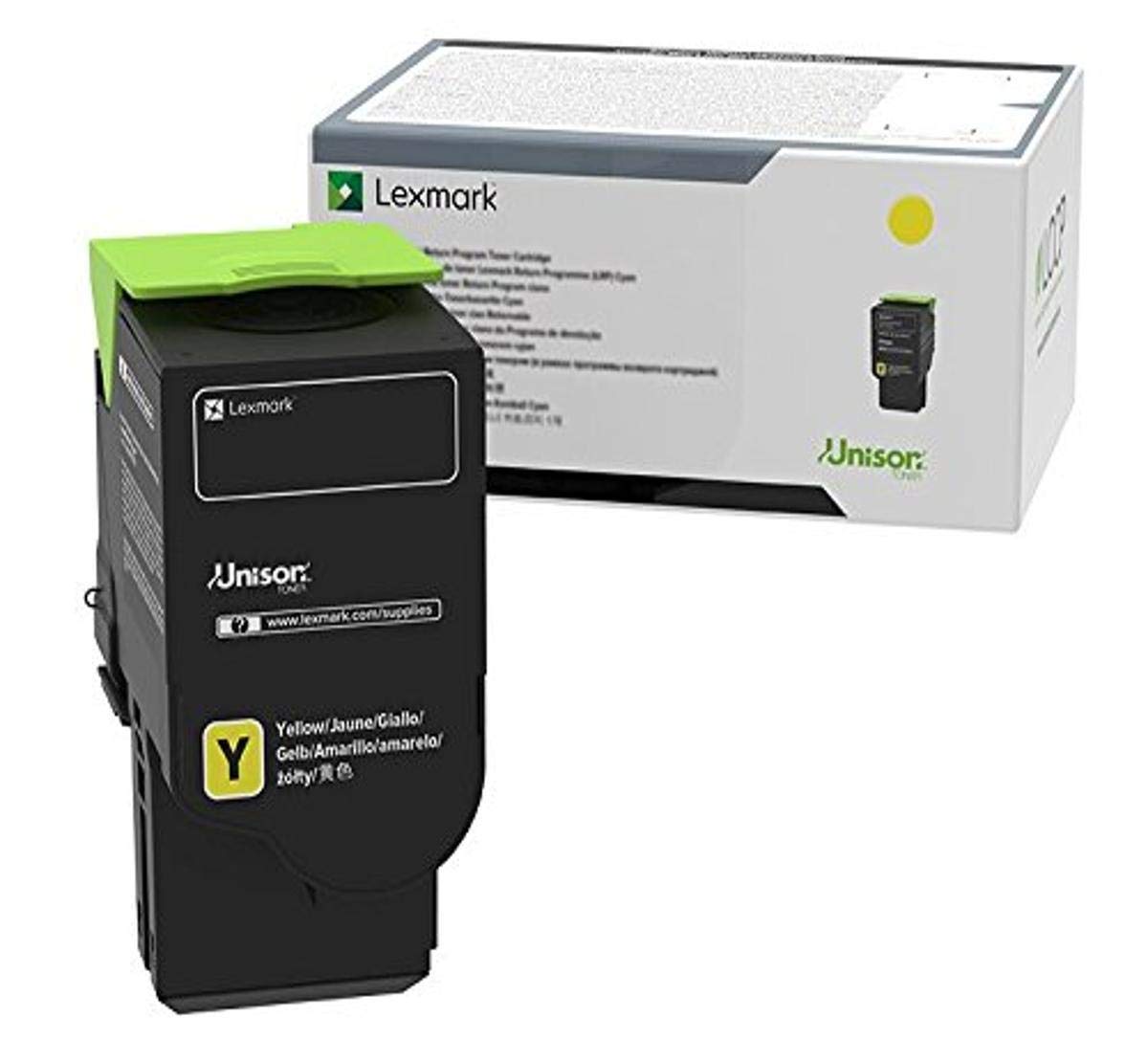 Lexmark C241XY0 Yellow High Yield Toner Cartridge - Compatible with Lexmark Printers | Ideal for Office & Home Printing, Bulk Printing Needs