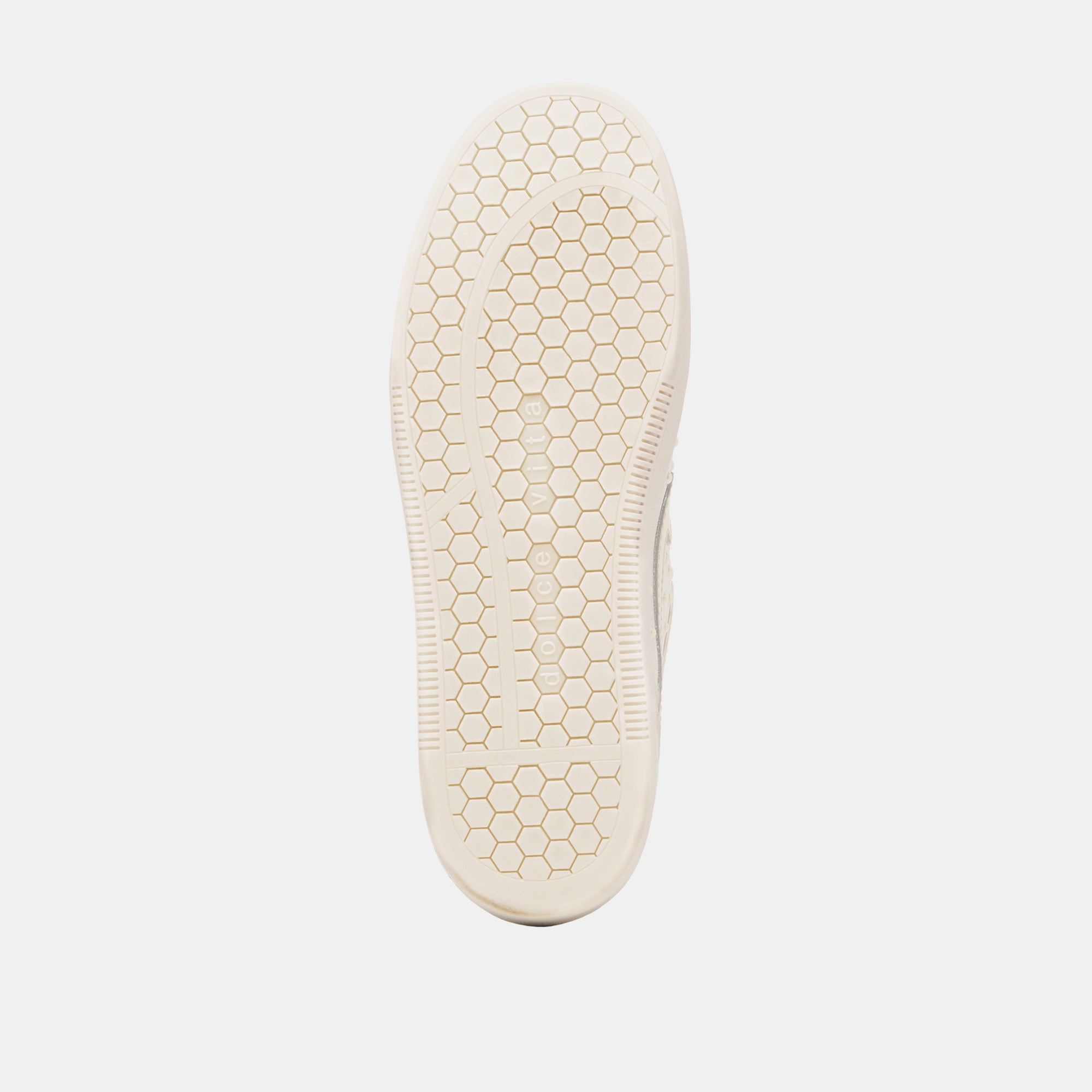 Off-White Satin Pearl Sneakers - Women's Fashion Running Shoes for Casual Wear & Street Style