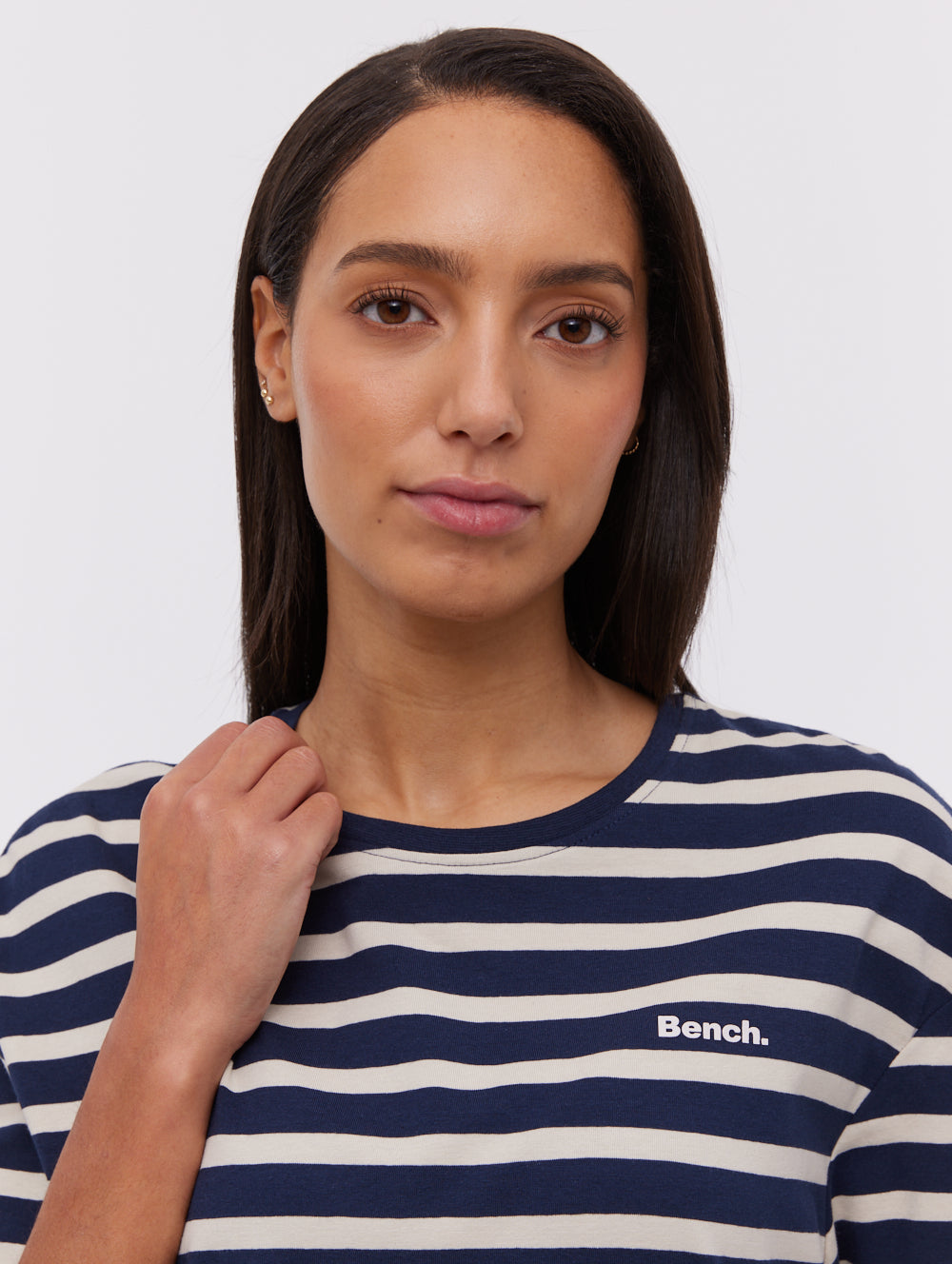 Frandi Women's Striped T-Shirt Midi Dress - Casual Short Sleeve Summer Dress for Beach, Vacation & Everyday Wear