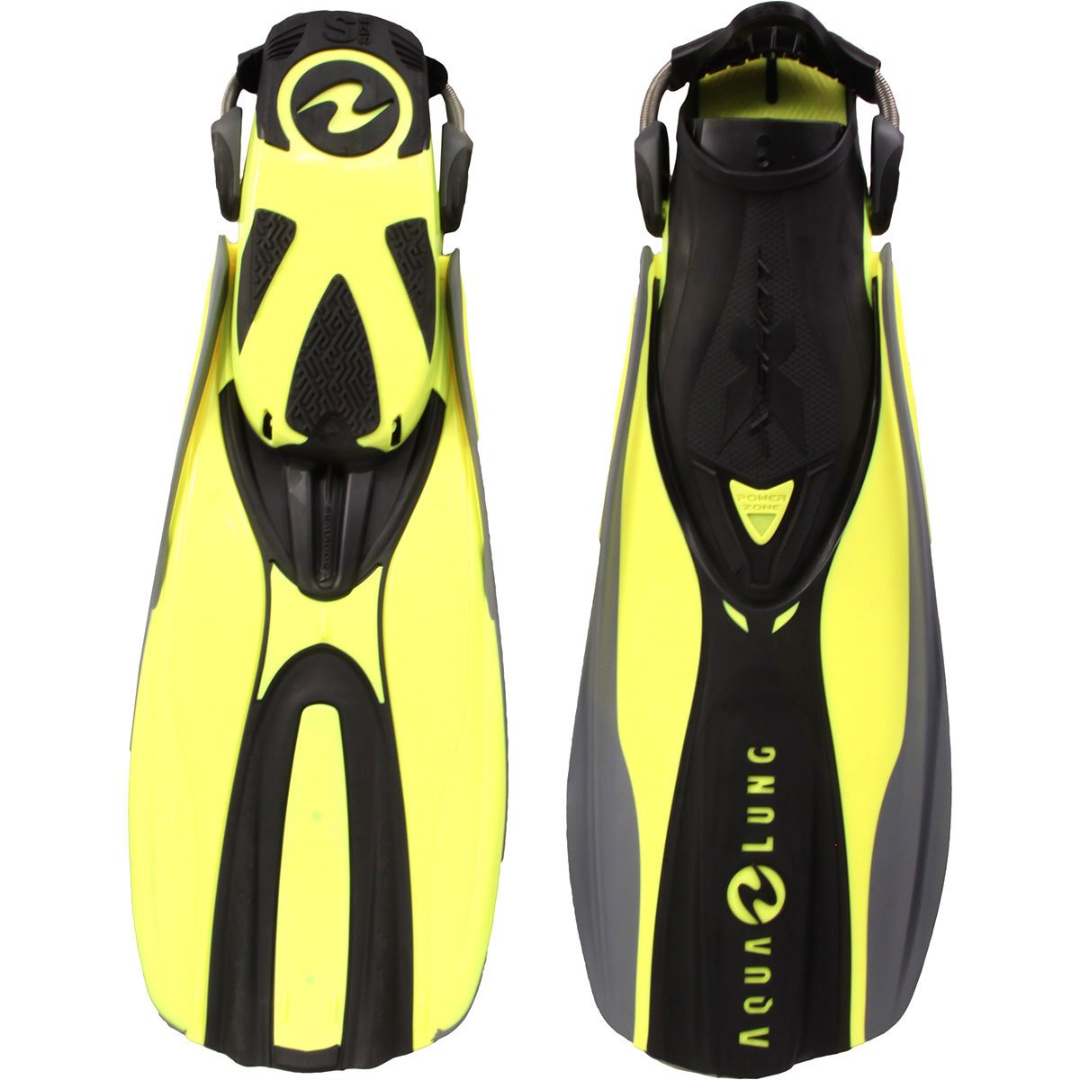 Aqua Lung X Shot Spring Strap Diving Fins - Lightweight Adjustable Swim Fins for Snorkeling, Scuba Diving & Beach Activities