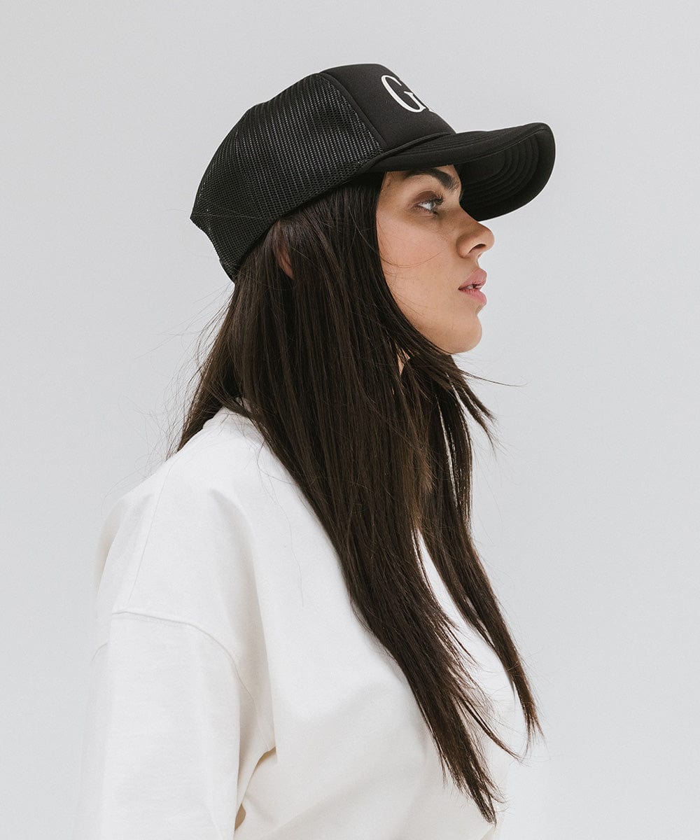 Gigi Foam Trucker Hat - Adjustable Snapback Cap for Men & Women - Stylish & Comfortable for Outdoor Activities, Sports, and Casual Wear