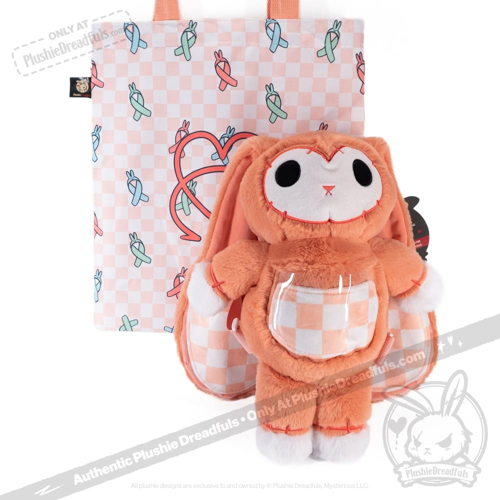 Plushie Dreadfuls Hidden Disabilities ITA Rabbit Stuffed Animal - Soft Plush Toy for Anxiety Relief, Autism Comfort & Emotional Support