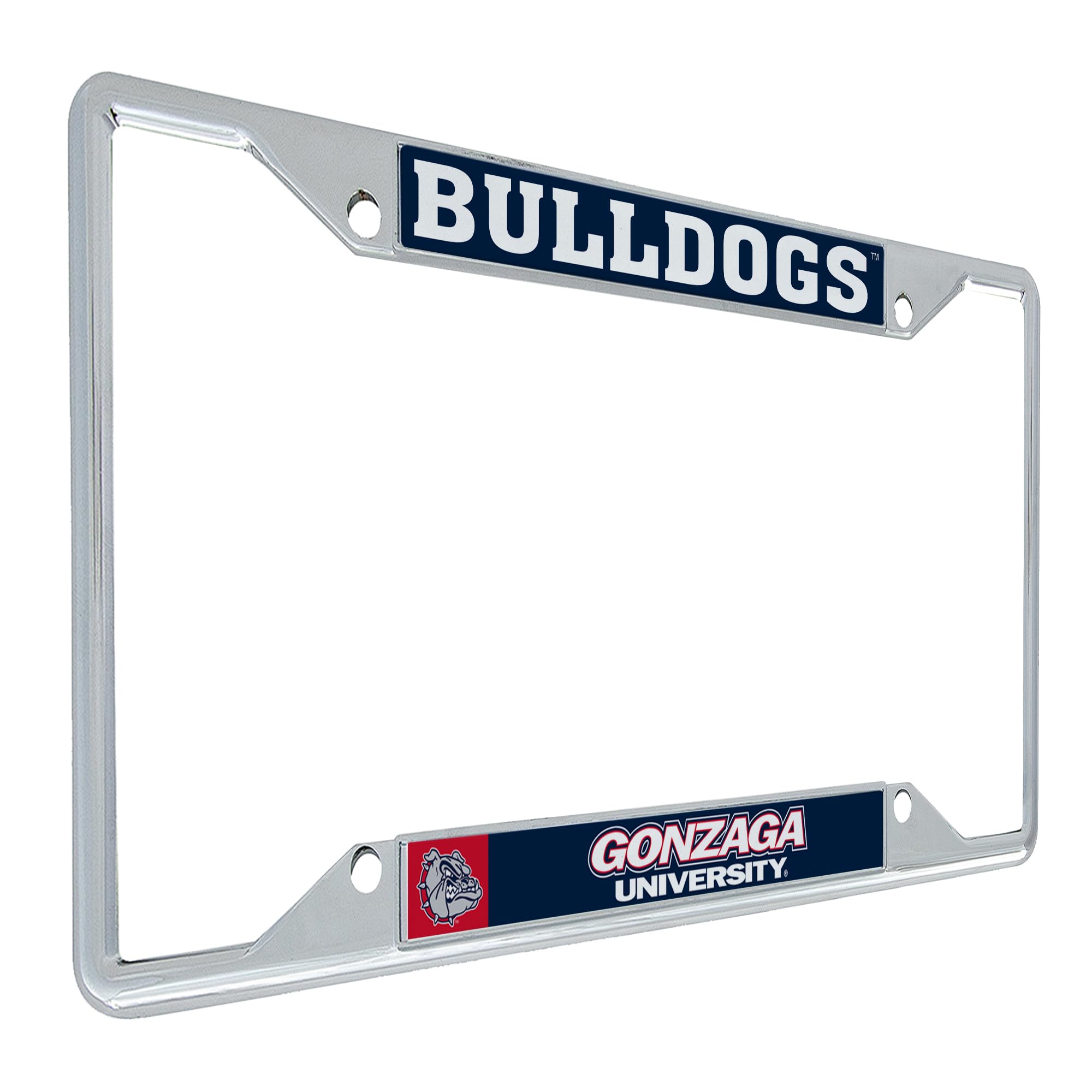 Desert Cactus Gonzaga University Bulldogs GU Zags Metal License Plate Frame - Car Accessories for Front or Rear Bumper - Perfect for Alumni, Fans & Game Day Spirit