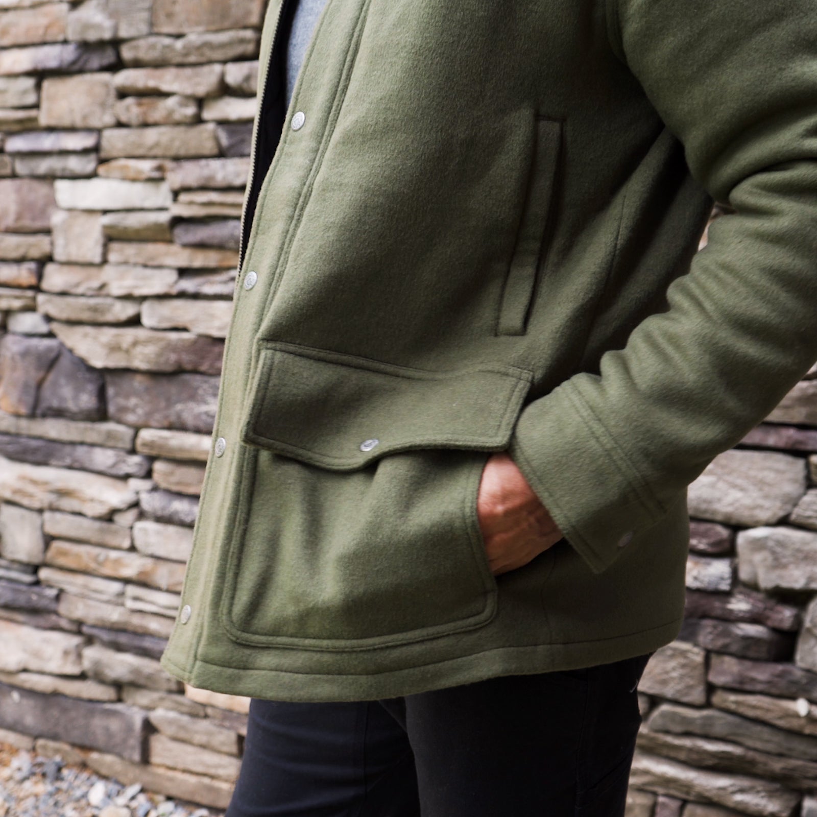 Premium Dover Wool Jacket for Men & Women - Warm Winter Coat with Stylish Design - Perfect for Outdoor Activities, Hiking & Cold Weather Fashion
