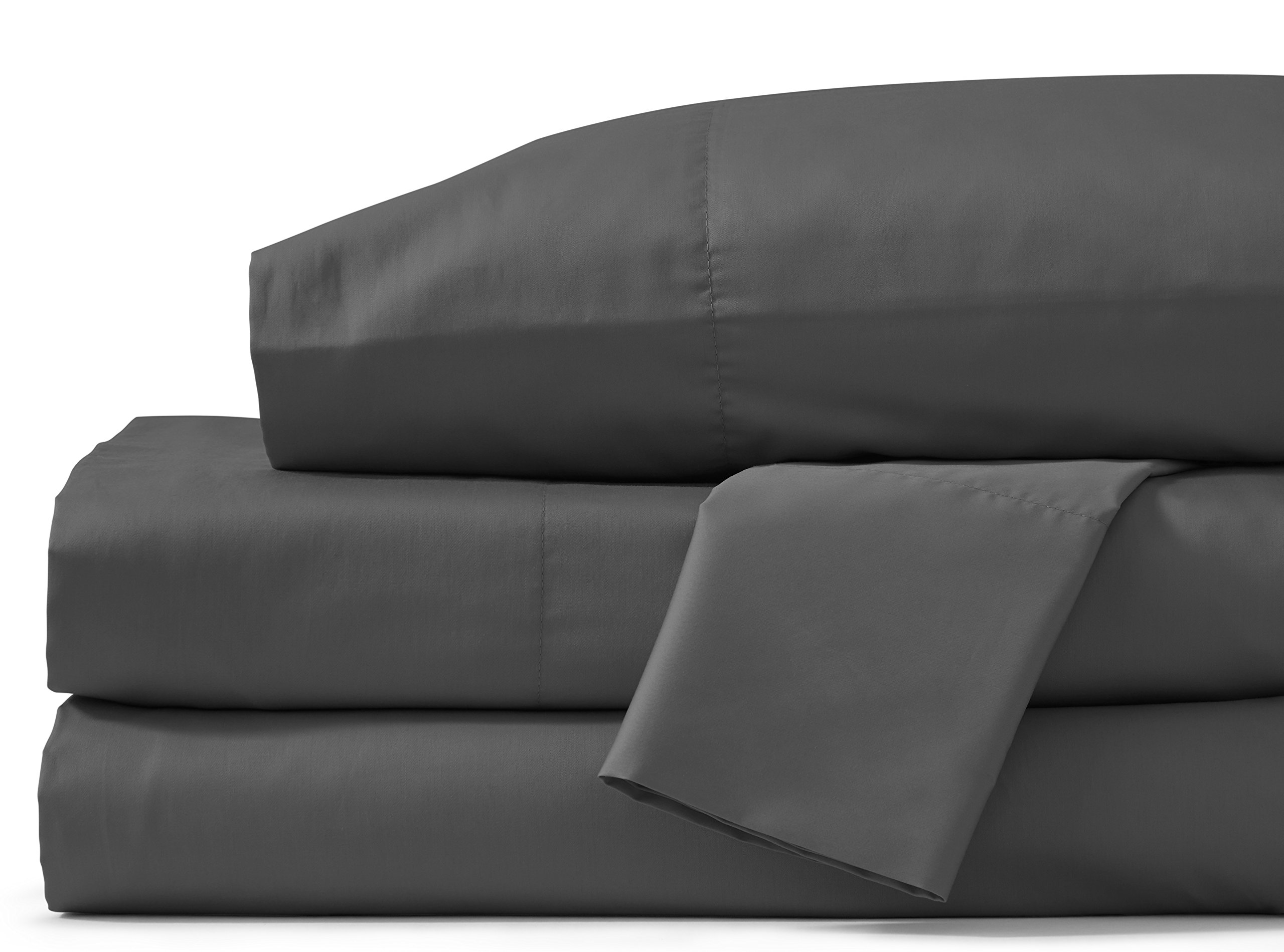 Premium Grund Savannah Bedding Sheets - Queen Size, Soft & Breathable Slate Gray Bed Sheets Set - Perfect for Master Bedroom, Guest Room & Cozy Home Decor