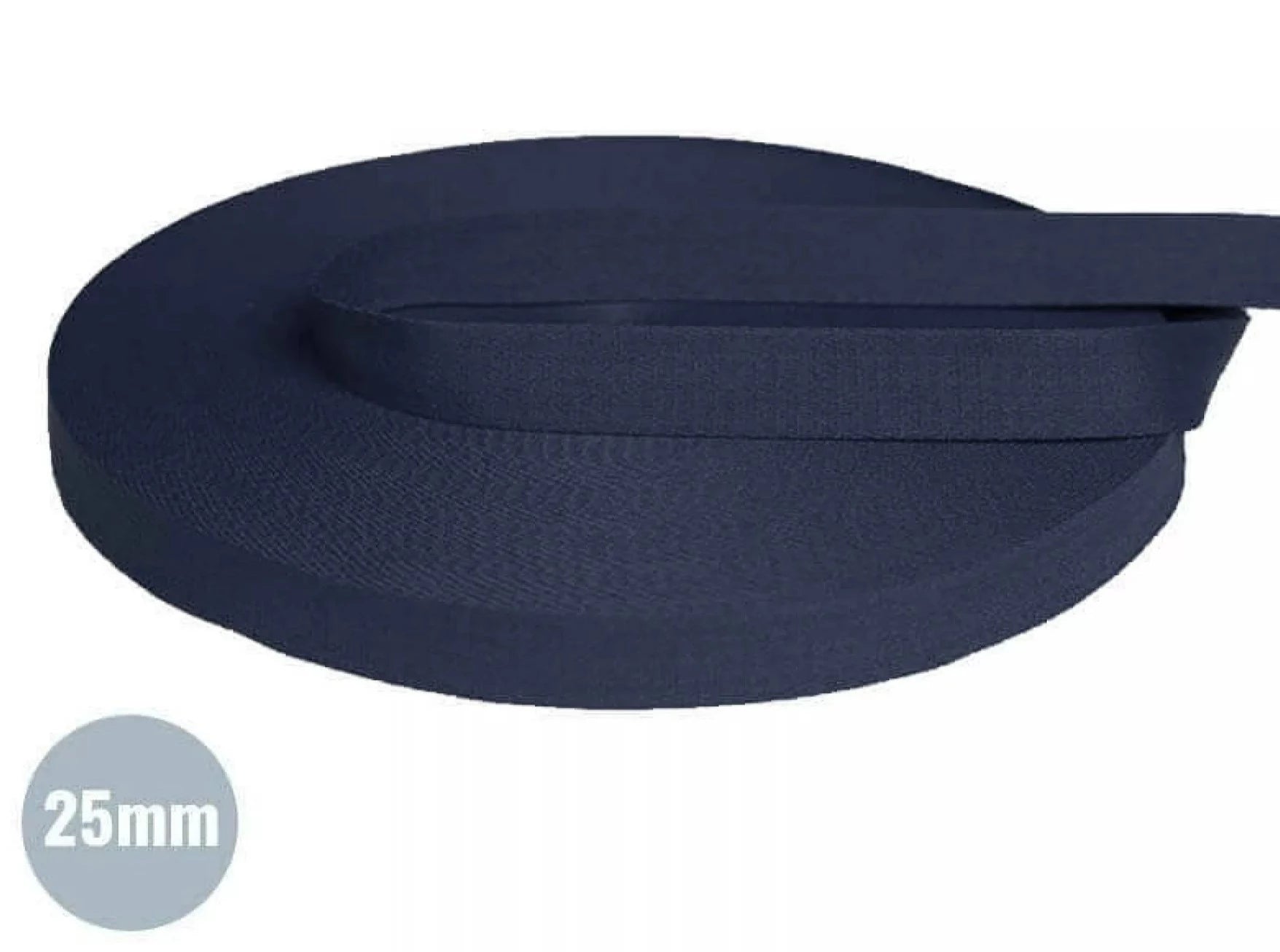 25mm Cotton Webbing - Heavy Duty Natural Cotton Straps for DIY Crafts, Sewing Projects & Bag Making - Perfect for Handles, Belts & Home Decor Accessories