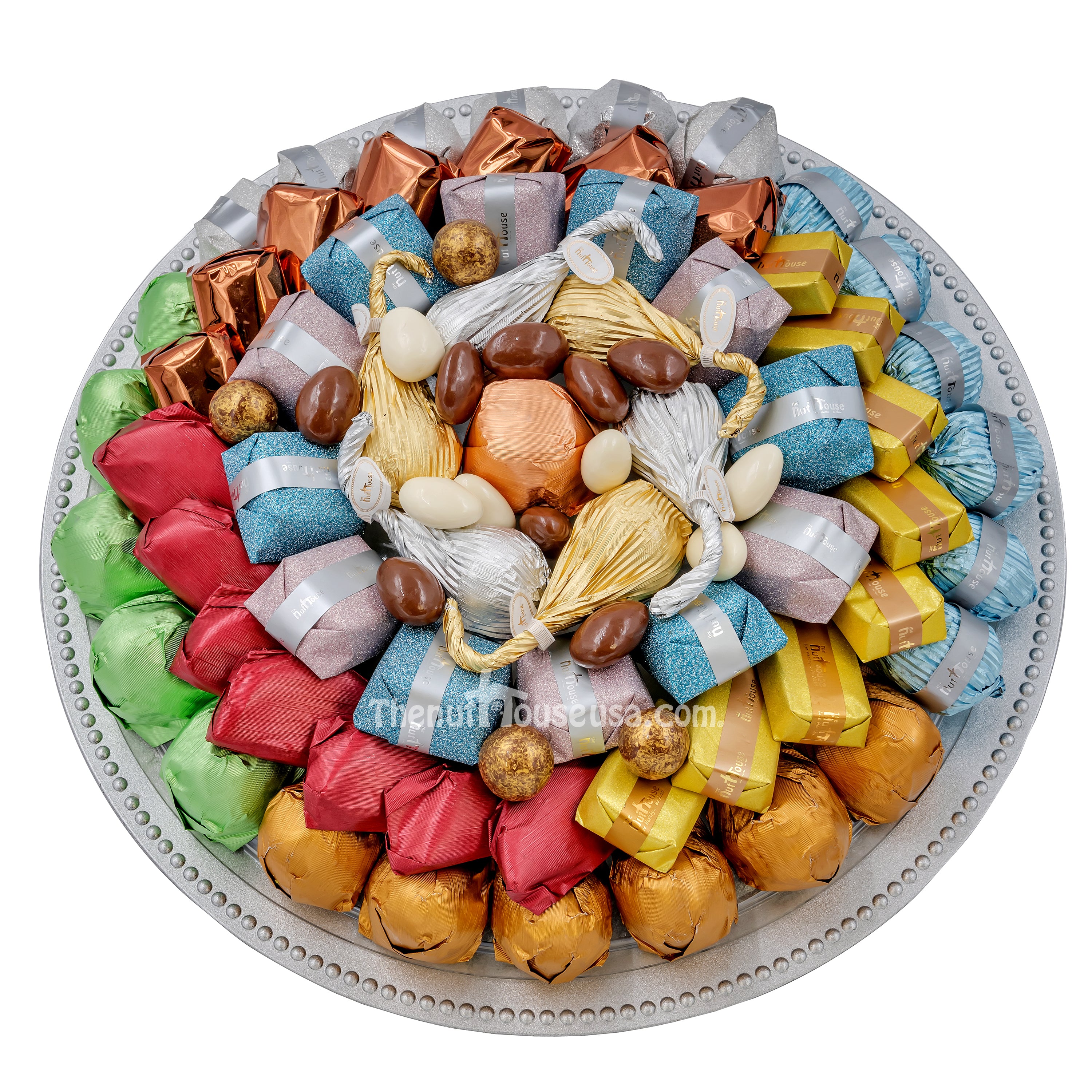 Premium Chocolate Gift Box - Assorted Gourmet Chocolates for Holidays, Birthdays & Corporate Gifting | Elegant Presentation Tray for Valentine's Day, Christmas & Special Occasions