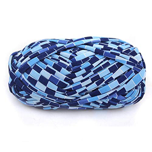 Zpagetti Yarn DIY T-Shirt Yarn - 100g Recycled Fabric Yarn for Crochet, Storage Baskets & Home Textile Projects | Eco-Friendly Crafting Yarn for Bags, Rugs & DIY Home Decor