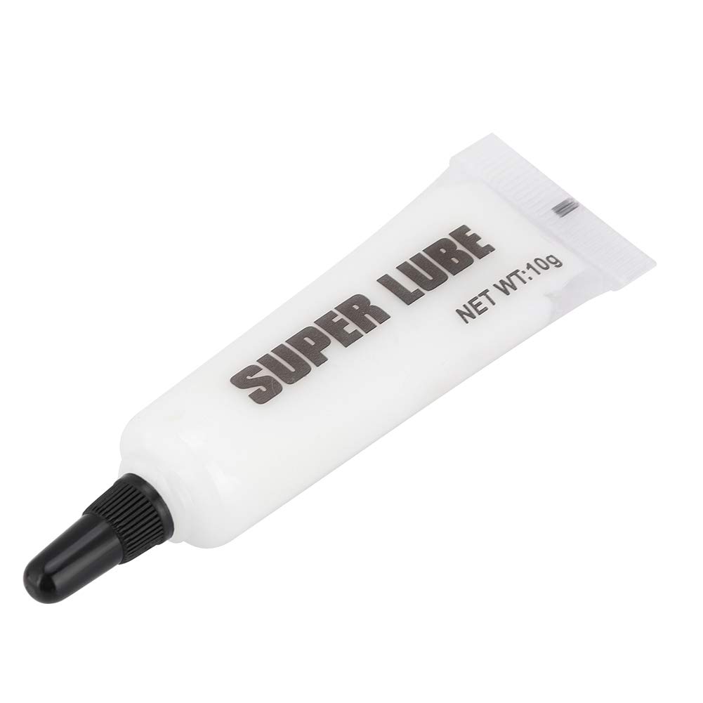 ASHATA 3D Printer Lubricating Oil - High Performance Metal Rail & Gear Grease for 3D Printers | Noise Reduction & Smooth Operation | Non-Toxic Odorless White Grease | Perfect for FDM, SLA & CNC Machines