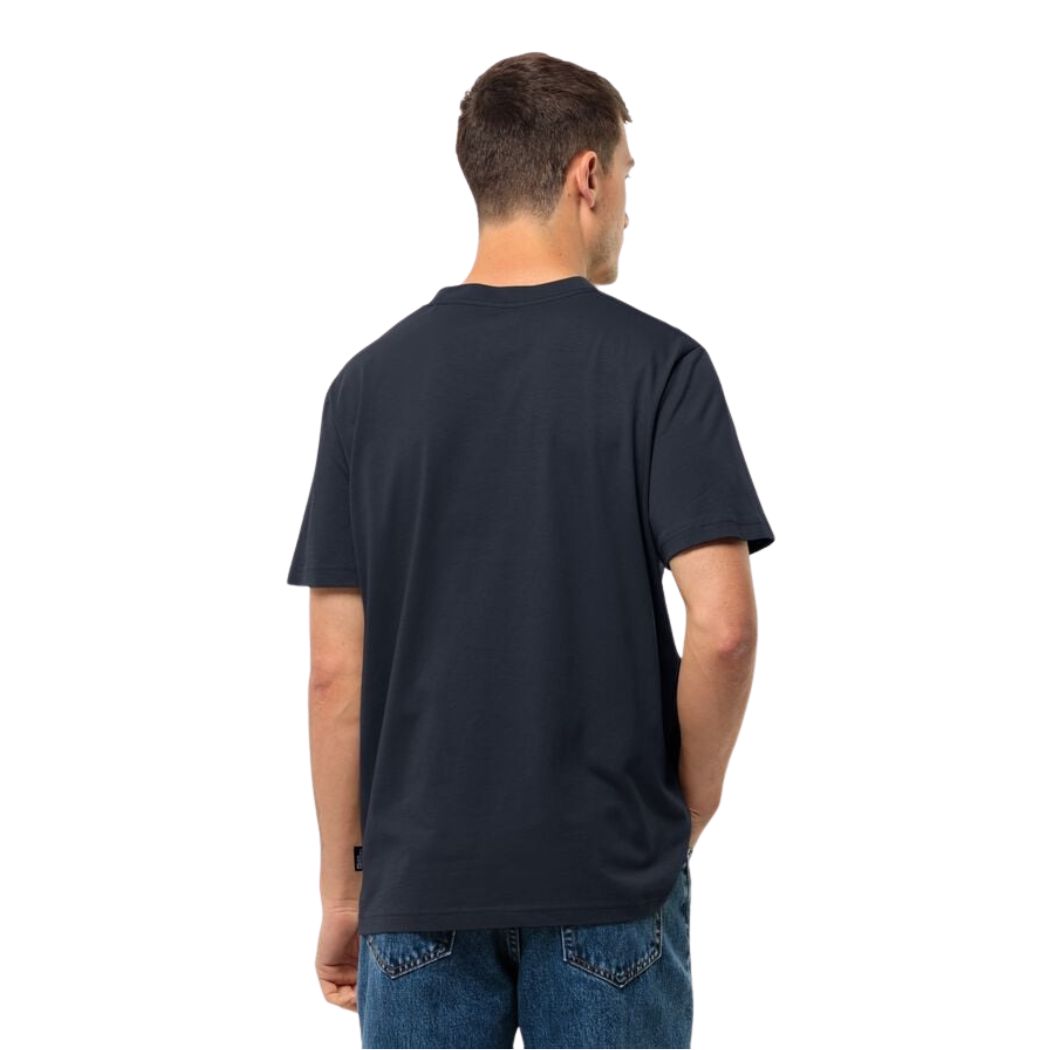 Jack Wolfskin Men's Jack Tent T-Shirt - Lightweight, Breathable Outdoor Tee for Hiking, Camping & Travel