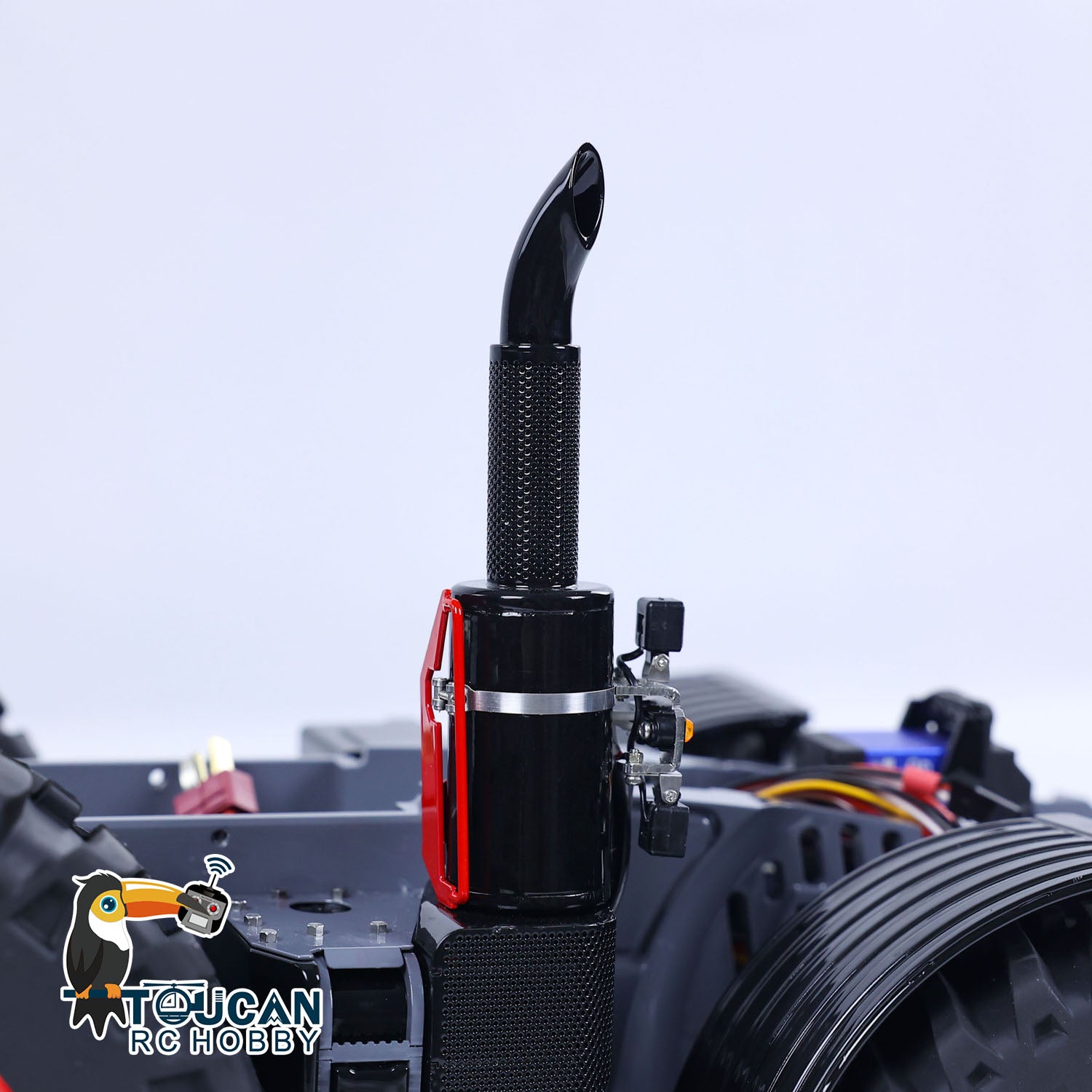 Metal Chassis for LESU 1/16 4X4 1050 RC Tractors - Unpainted DIY Remote Control Car Model Kit & Spare Parts - Perfect for Hobbyists and RC Enthusiasts (Off-Road Racing, Crawling, Custom Builds)