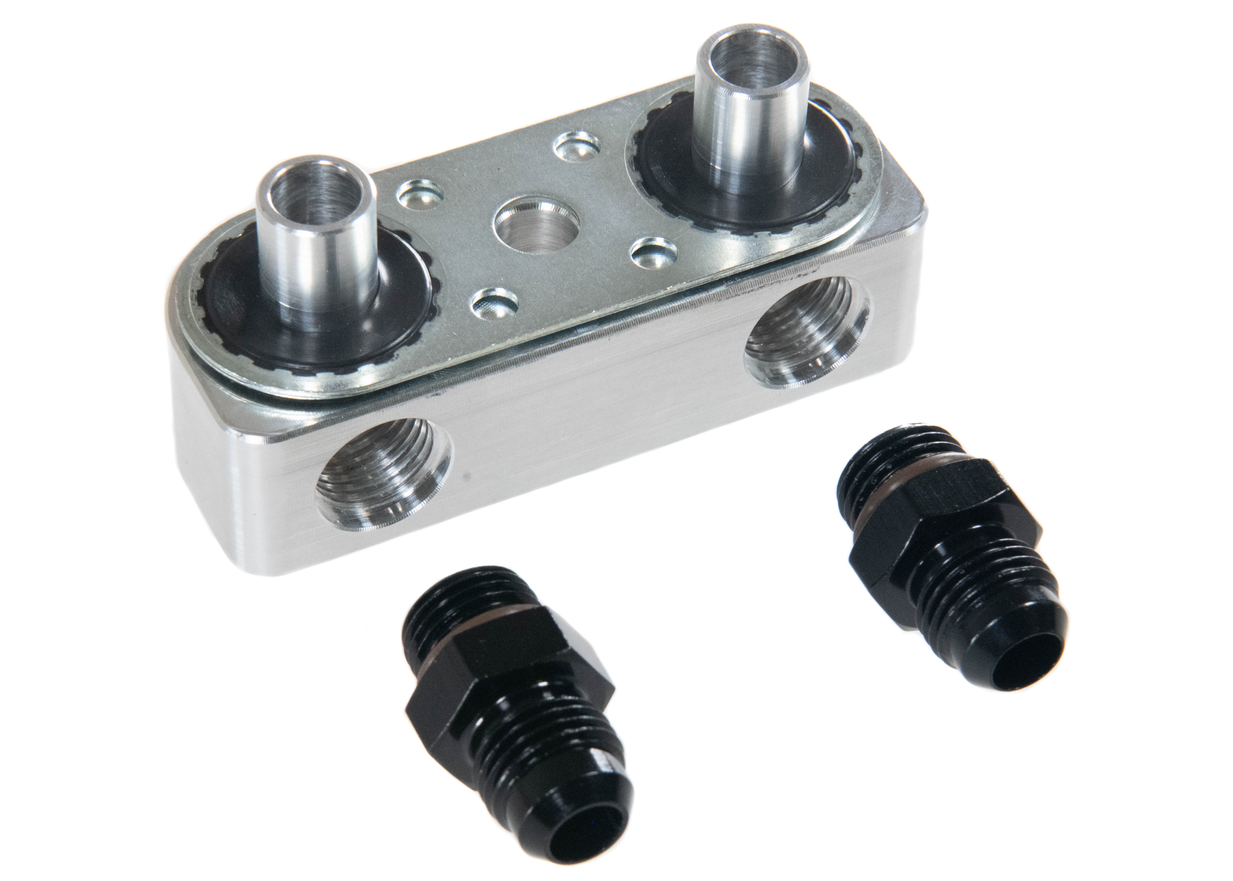 High-Performance 6L80E/8L90E Billet Transmission Low Profile Side Exit Kit with Gaskets & Fittings - Perfect for GM Truck & Performance Vehicle Upgrades