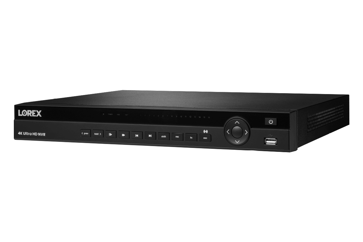 4K 16 Channel Pro Series Network Video Recorder with H.265+ Compression - Surveillance System for Home & Business Security (Monitor 16 Cameras Simultaneously)