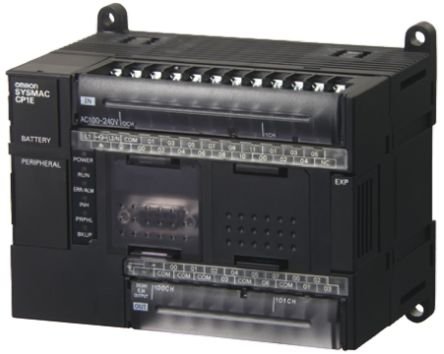 Omron CP1E-N30DR-A PLC CPU Unit with 30 I/O Points - Industrial Automation Control for Manufacturing & Machinery Applications