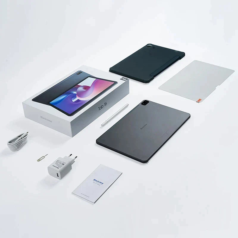 11 Inch Android Tablet with 128GB Storage, HD Touchscreen, Long Battery Life - Perfect for Work, Study, and Entertainment On-The-Go