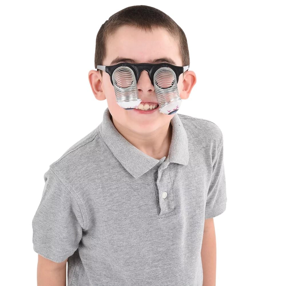 Funny Goofy Droopy Eyes Novelty Glasses - Perfect for Costume Parties, Halloween, and Themed Events