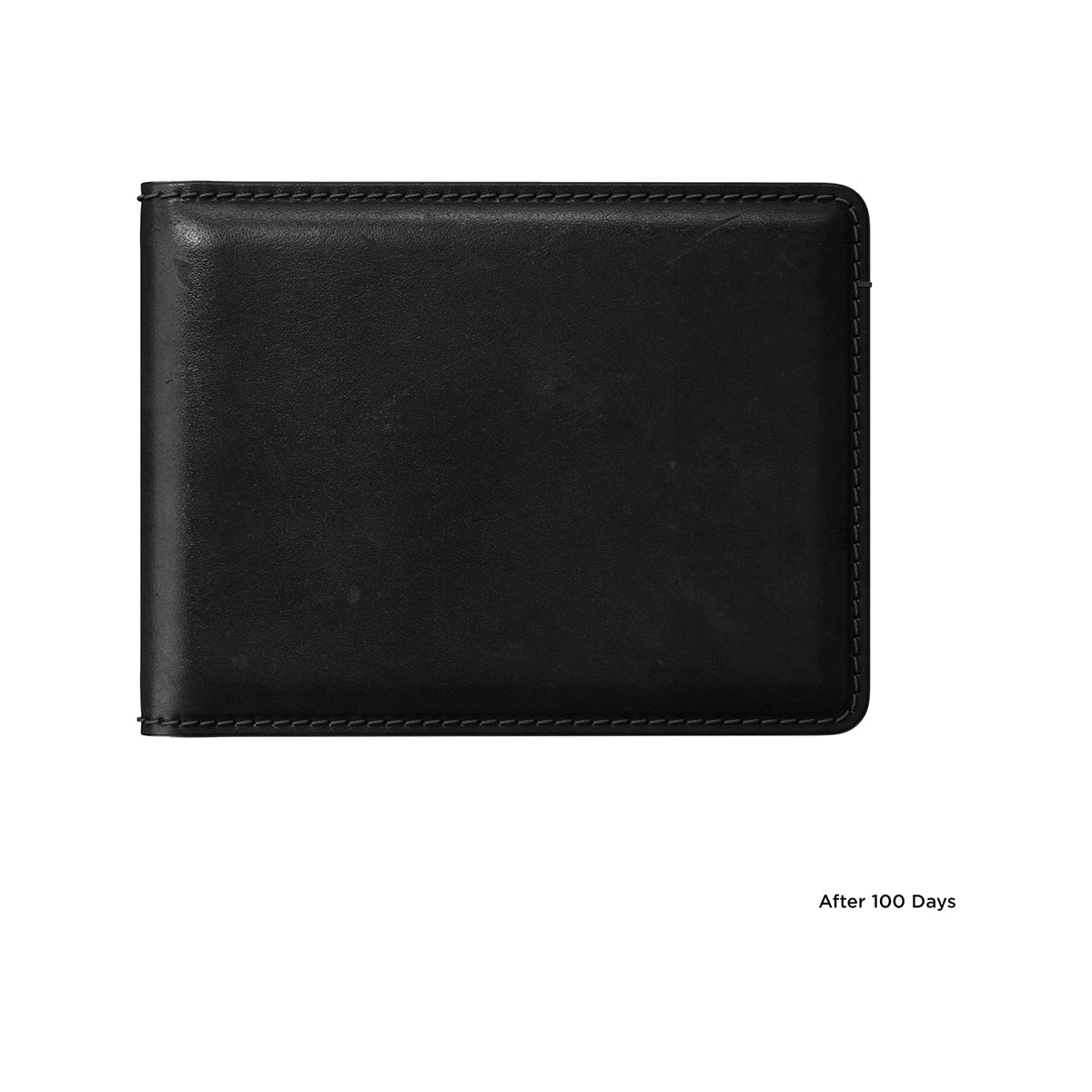 Premium NOMAD Bifold Wallet for Men - Genuine Black Horween Leather RFID Blocking Slim Minimalist Wallet - Perfect for Everyday Carry, Travel & Business