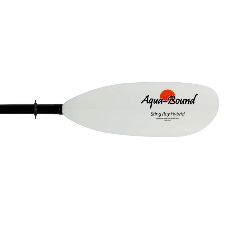 Aquabound StingRay Hybrid Posi Lok Kayak Paddle - Lightweight Carbon Shaft with Adjustable Angle for Kayaking, Canoeing & Fishing | Perfect for Touring, Whitewater & Outdoor Adventures