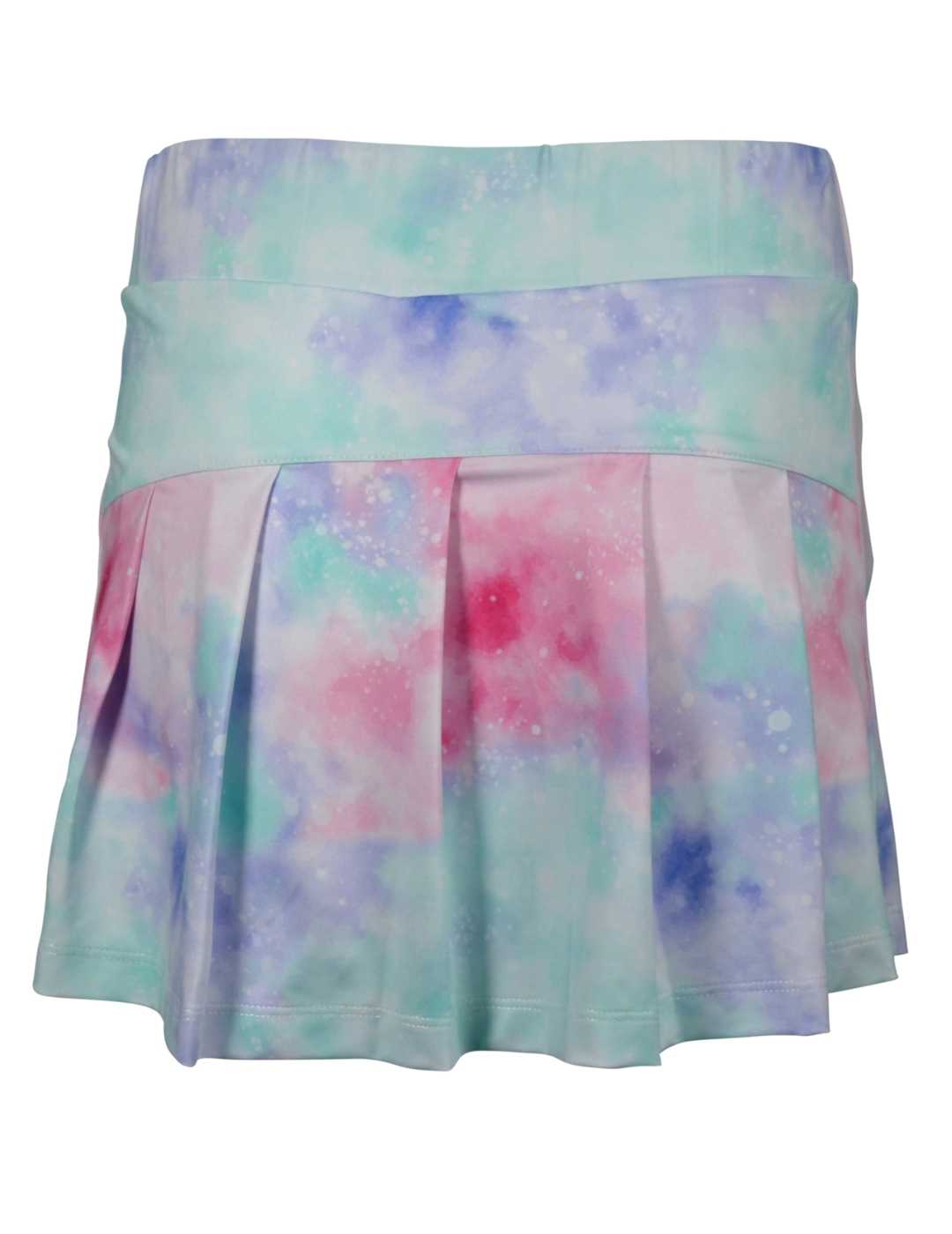 May Youth Girls' Tie Dye Skort - Stylish Athletic Skirt Shorts for Teens - Perfect for Running, Tennis & Summer Outfits