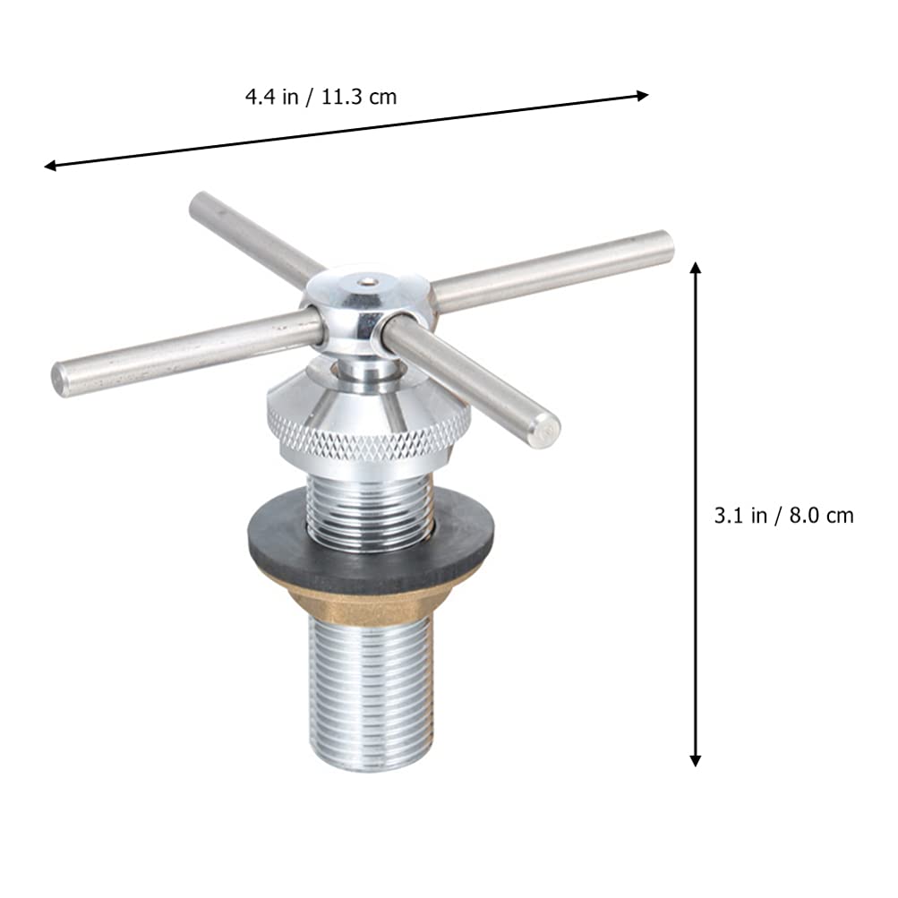 UKCOCO 1-Piece Glass Washer & Cup Rinser Head - Stainless Steel Sprayer for Bar, Kitchen, and Restaurant Use - Perfect for Washing Glasses, Mugs, and Cups