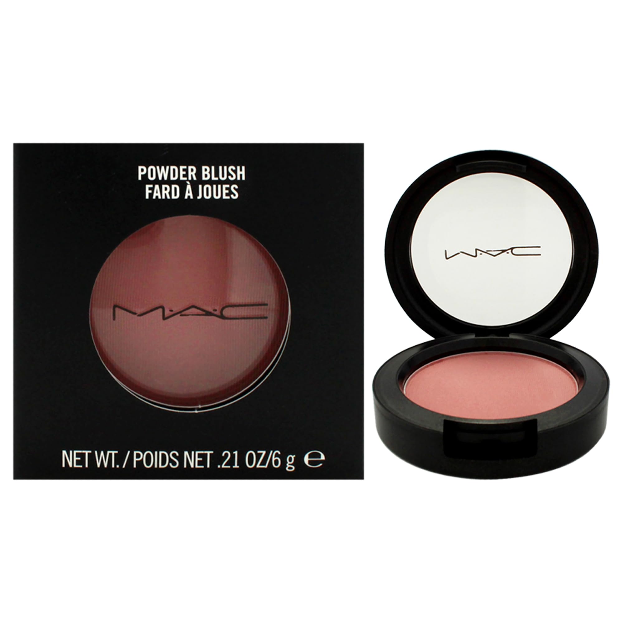 MAC Powder Blush Mocha - Soft Matte Blush for Natural Flush | Long-Lasting & Buildable Formula | Perfect for Everyday Makeup & Special Occasions