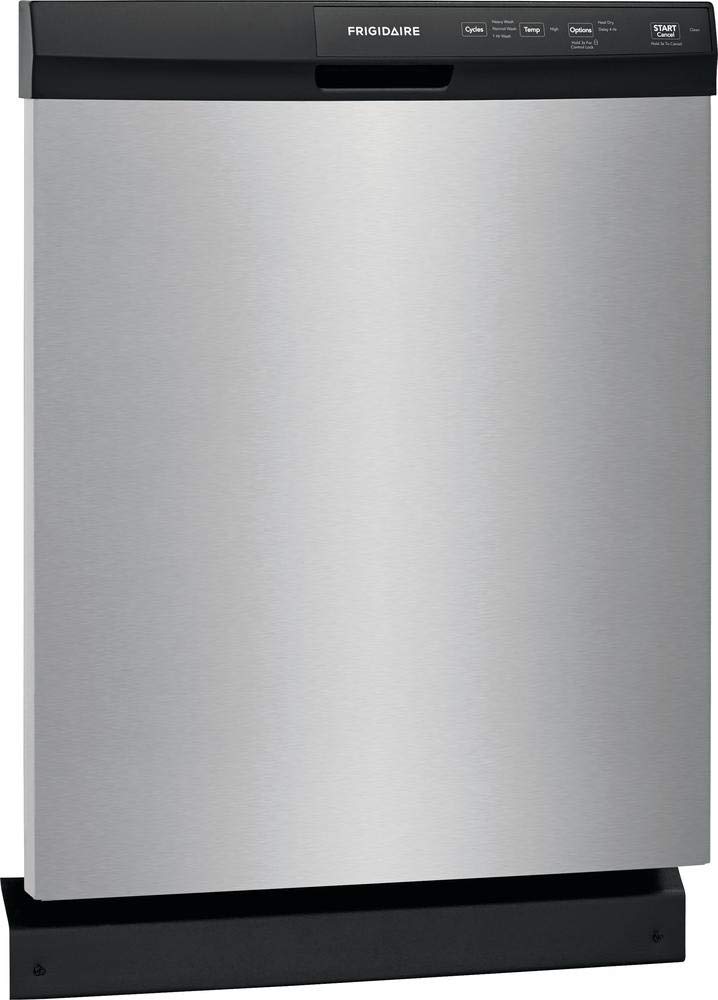 Frigidaire FFCD2413US 24 Inch Built-In Dishwasher in Stainless Steel - Perfect for Modern Kitchens and Small Spaces